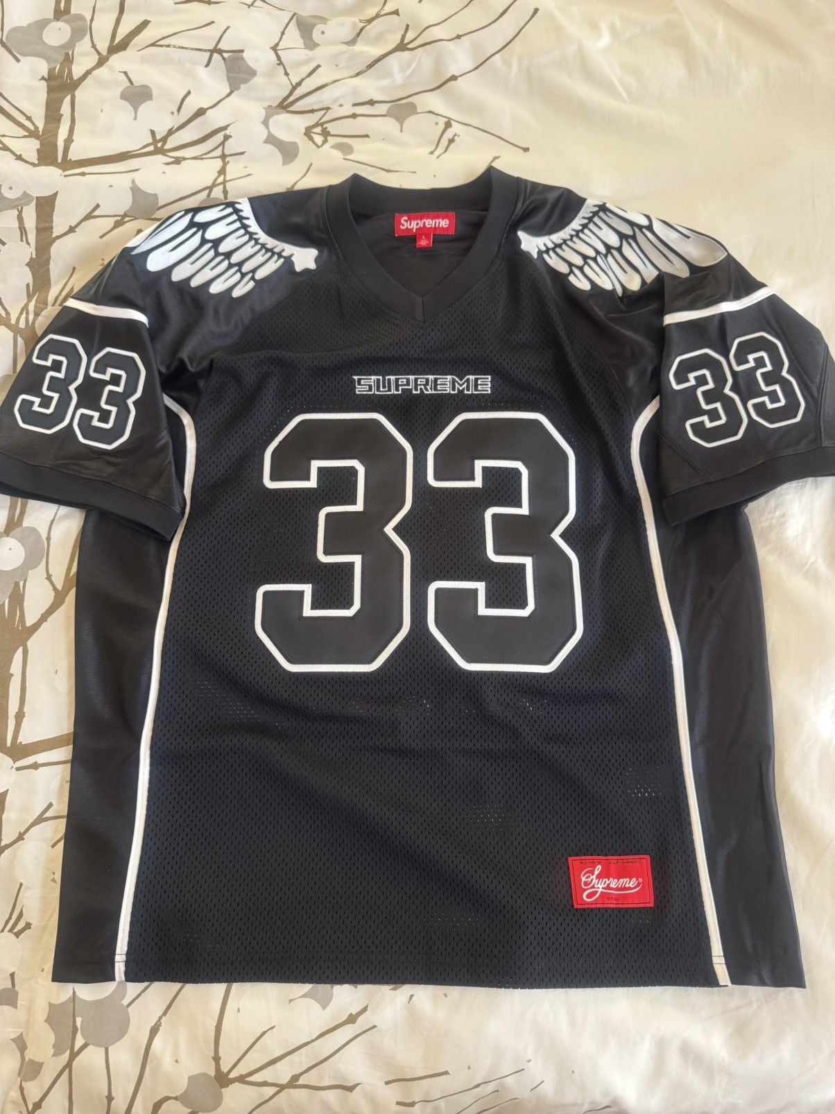 Supreme (RARE) Supreme “Wings” Jersey LARGE New Size US L / EU 52-54 / 3 - 1 Thumbnail