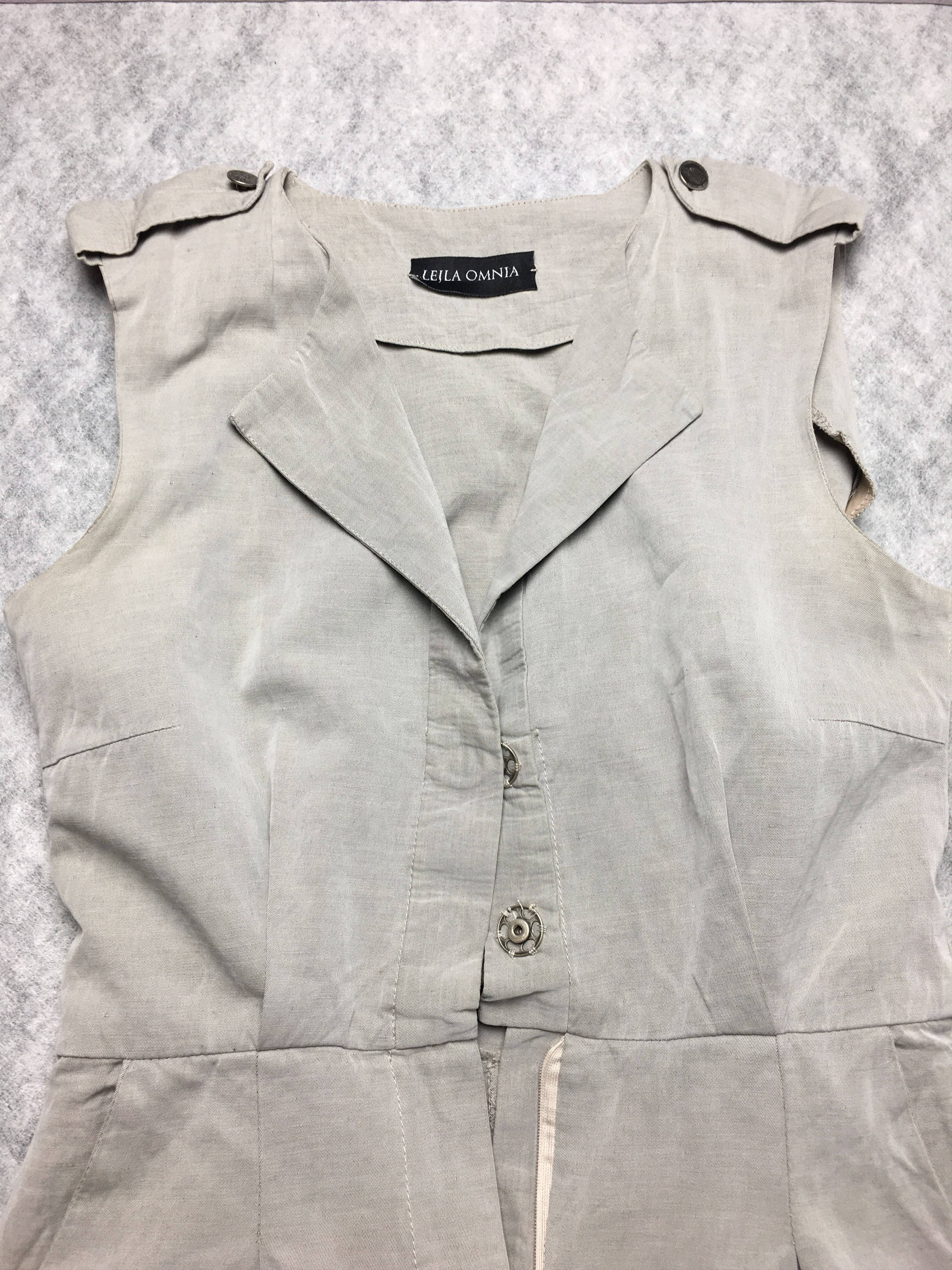 Other Lejla Omnia Switzerland Linen Shorts Jumpsuit Size 28" / US 6 / IT 42 - 6 Thumbnail