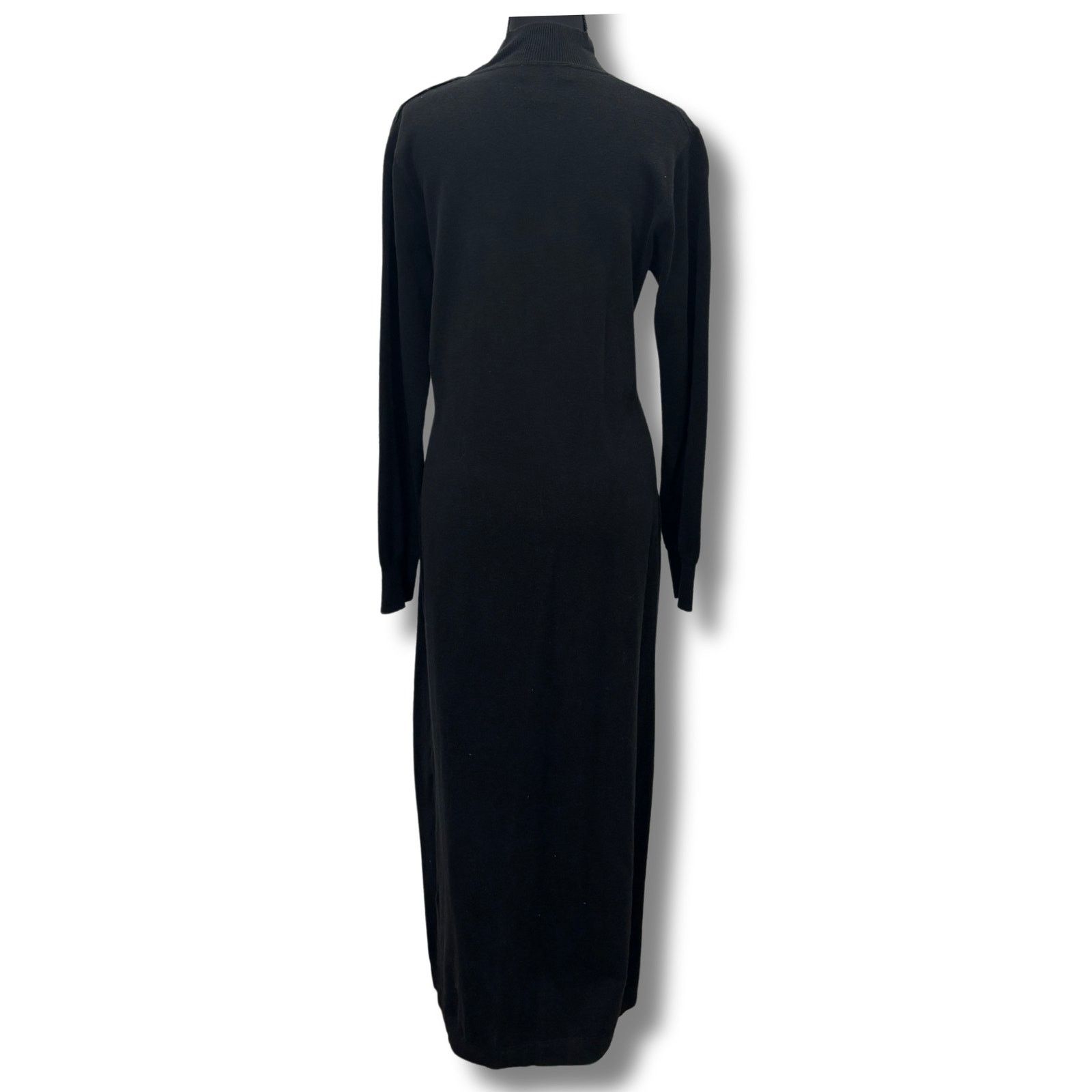 Eddie Bauer Vintage Eddie Bauer Sweater Dress with Shoulder Snap Closure Size M / US 6-8 / IT 42-44 - 2 Thumbnail