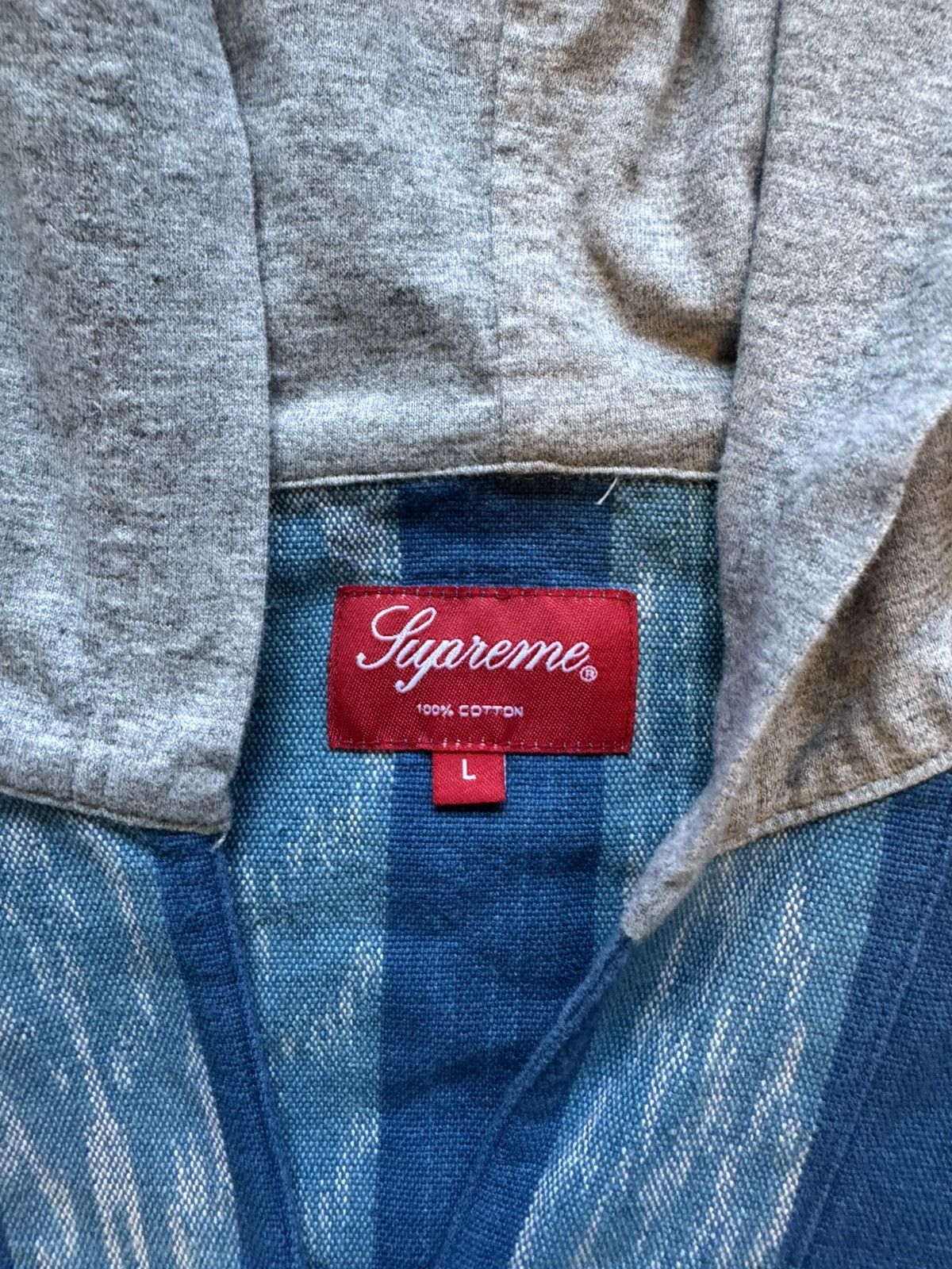 Supreme Supreme Hooded Longsleeve Size US L / EU 52-54 / 3 - 3 Thumbnail