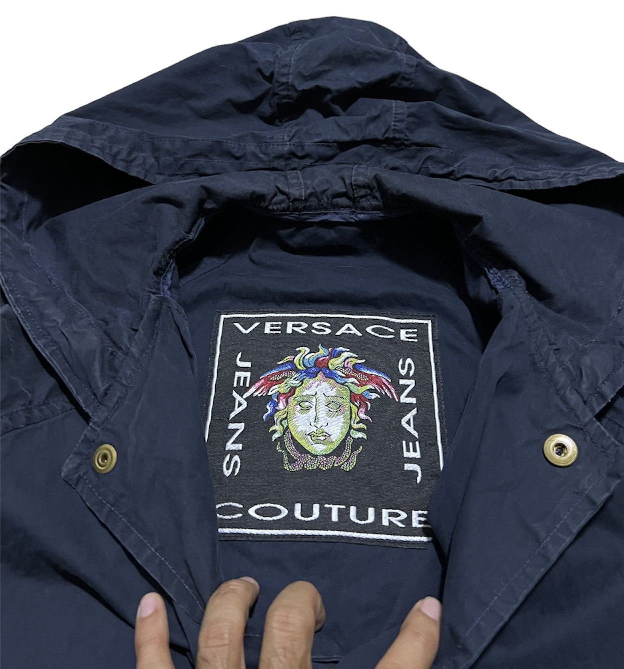 Versace Jeans Couture VERSACE Fishtail Hooded Jacket Size US S / EU 44-46 / 1 - 4 Thumbnail