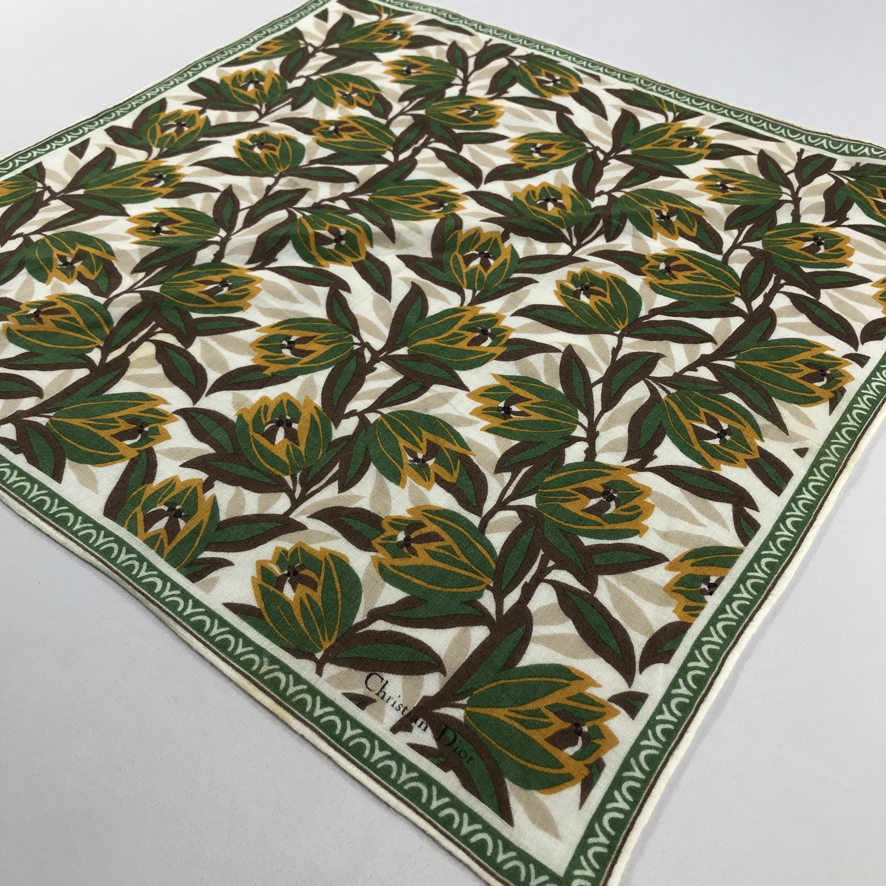 Vintage Christian Dior Bandana / Handkerchief / Neckerchief - S2050 Size ONE SIZE - 2 Thumbnail