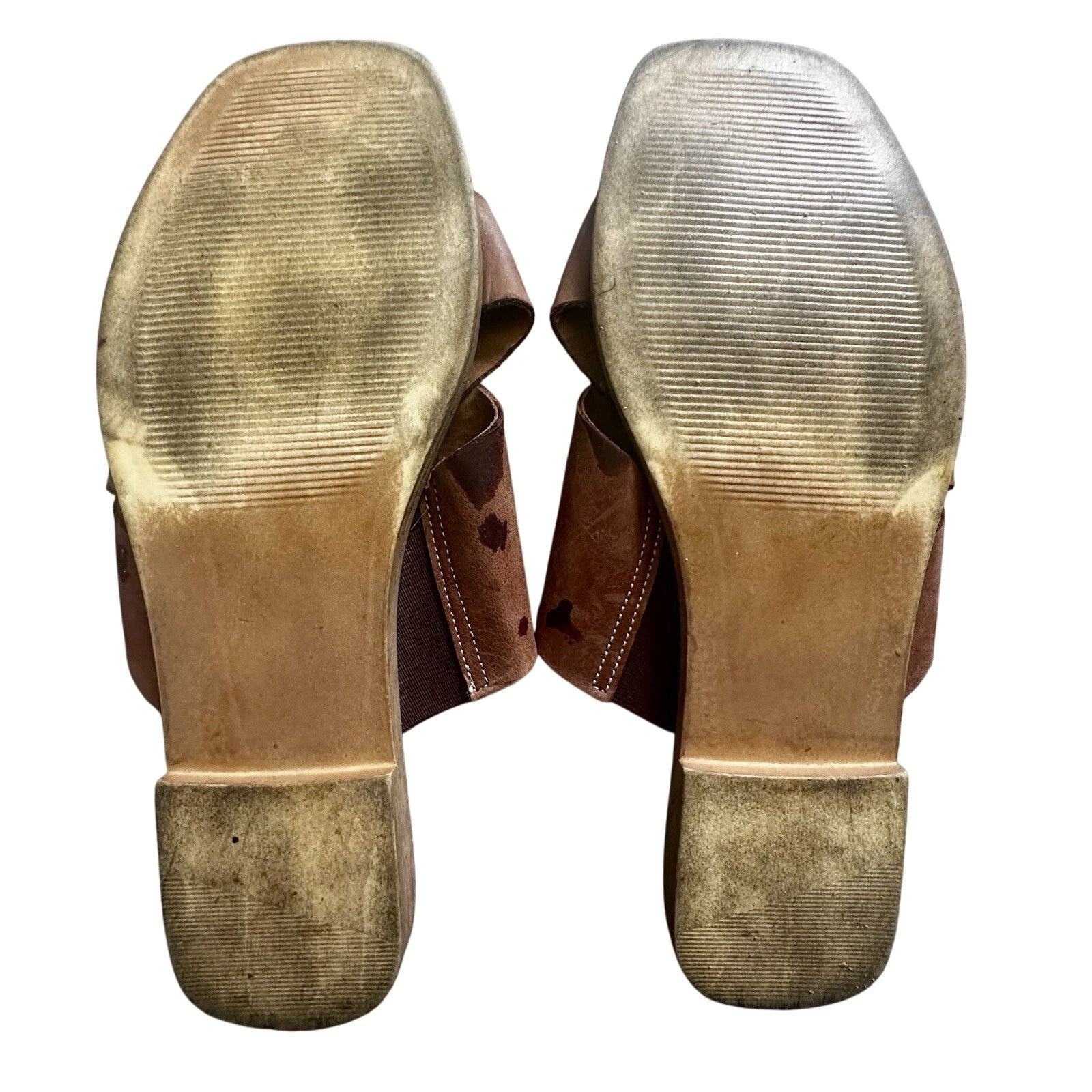 Everlane Everlane Women’s Italian Leather Crossover Slide Sandals 8 Size US 8 / IT 38 - 2 Thumbnail