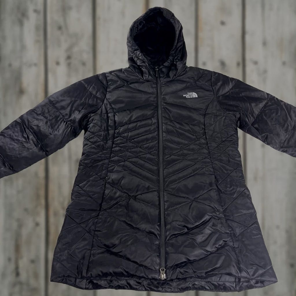 The North Face The North Face Womens Jacket Coat Black Hooded 550 Insulated Goose Down Puffer Jacket Size M / US 6-8 / IT 42-44 - 1 Thumbnail