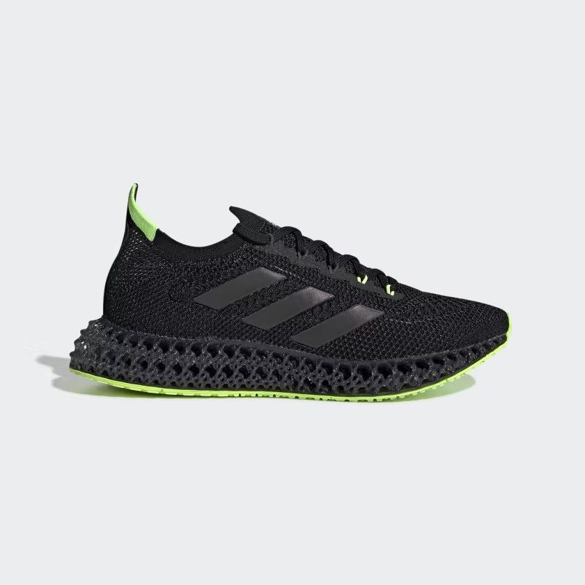 Adidas 2021 4DFWD Core Black Green Shoes Size 9 Size US 9 / EU 42 - 1 Thumbnail