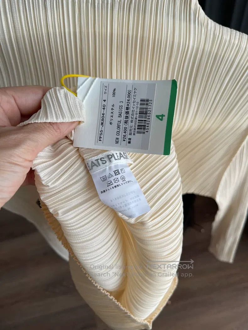 Issey Miyake Issey Miyake White Long Sleeve Size XL / US 12-14 / IT 48-50 - 3 Thumbnail