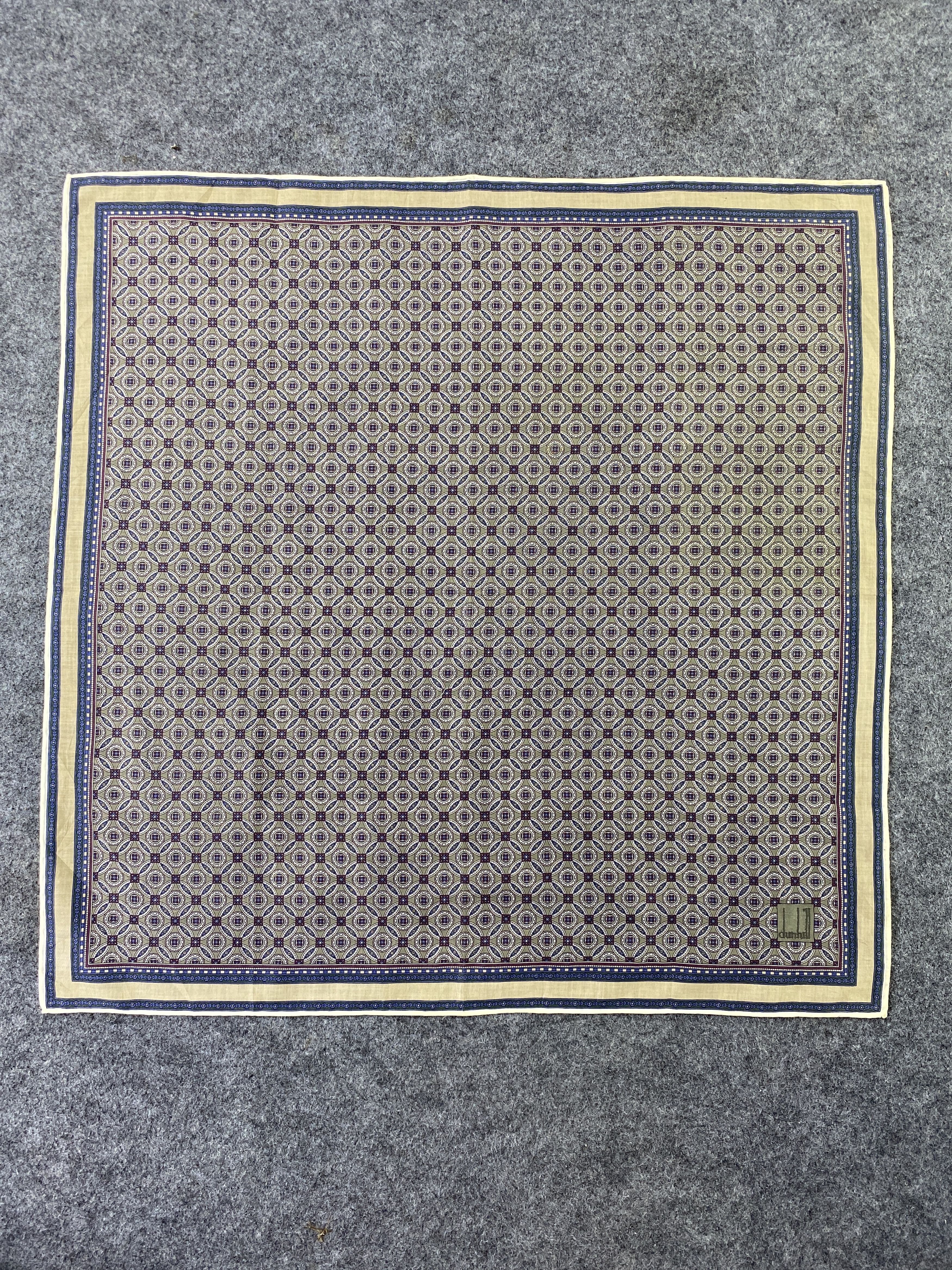 Alfred Dunhill × Vintage Alfred Dunhill Handkerchief / Bandana / Neckerchief-B176 Size ONE SIZE - 3 Thumbnail