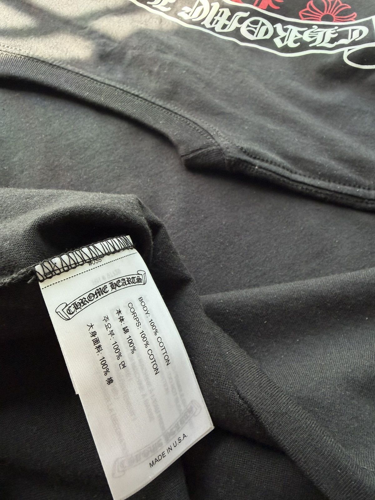 Chrome Hearts Chrome hearts nyc scroll shirt Size US M / EU 48-50 / 2 - 6 Thumbnail