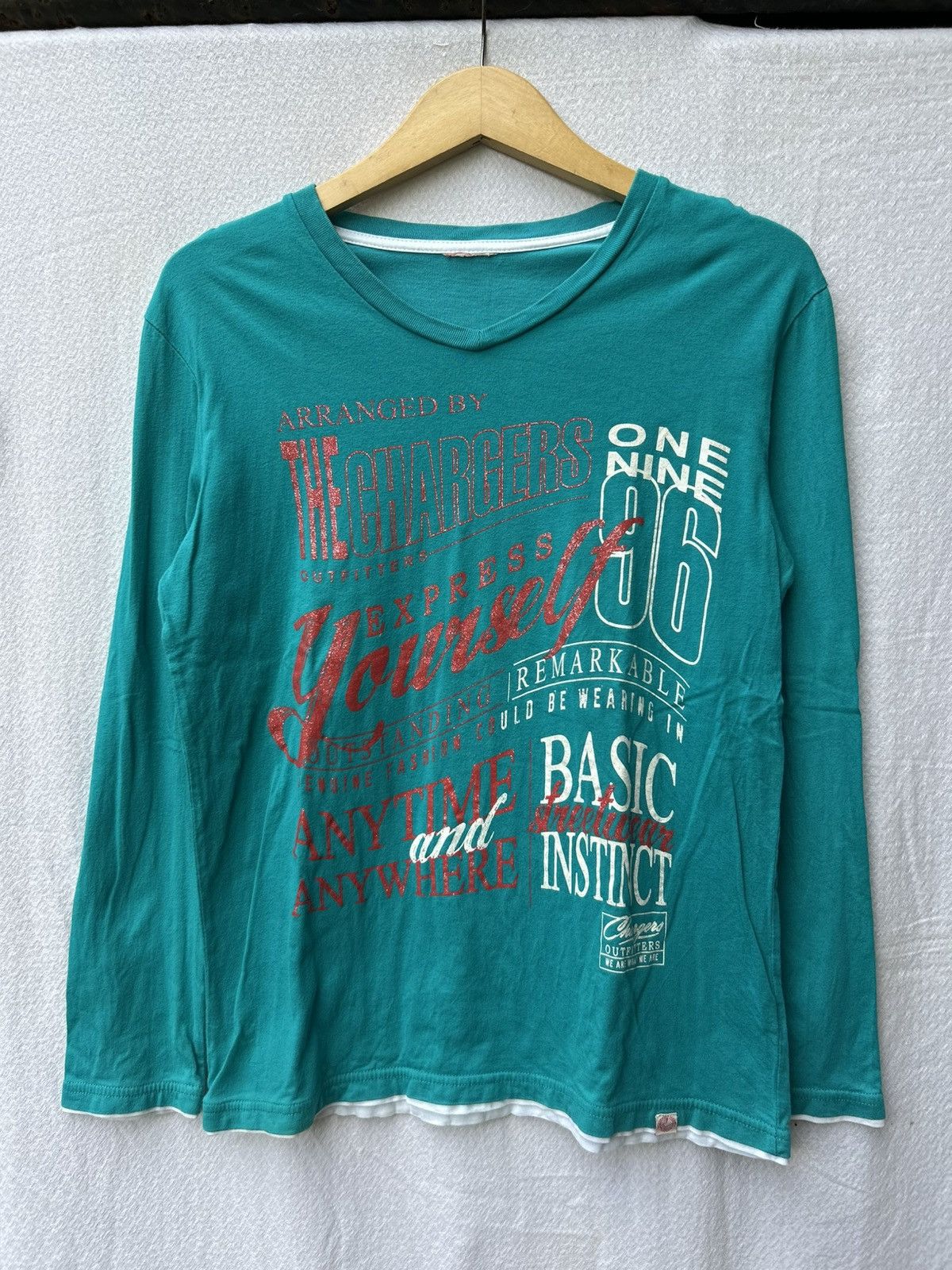 20471120 × Beauty Beast × Japanese Brand Japanese Ifsiwasnine Poem Style Longsleeve Size US M / EU 48-50 / 2 - 1 Thumbnail