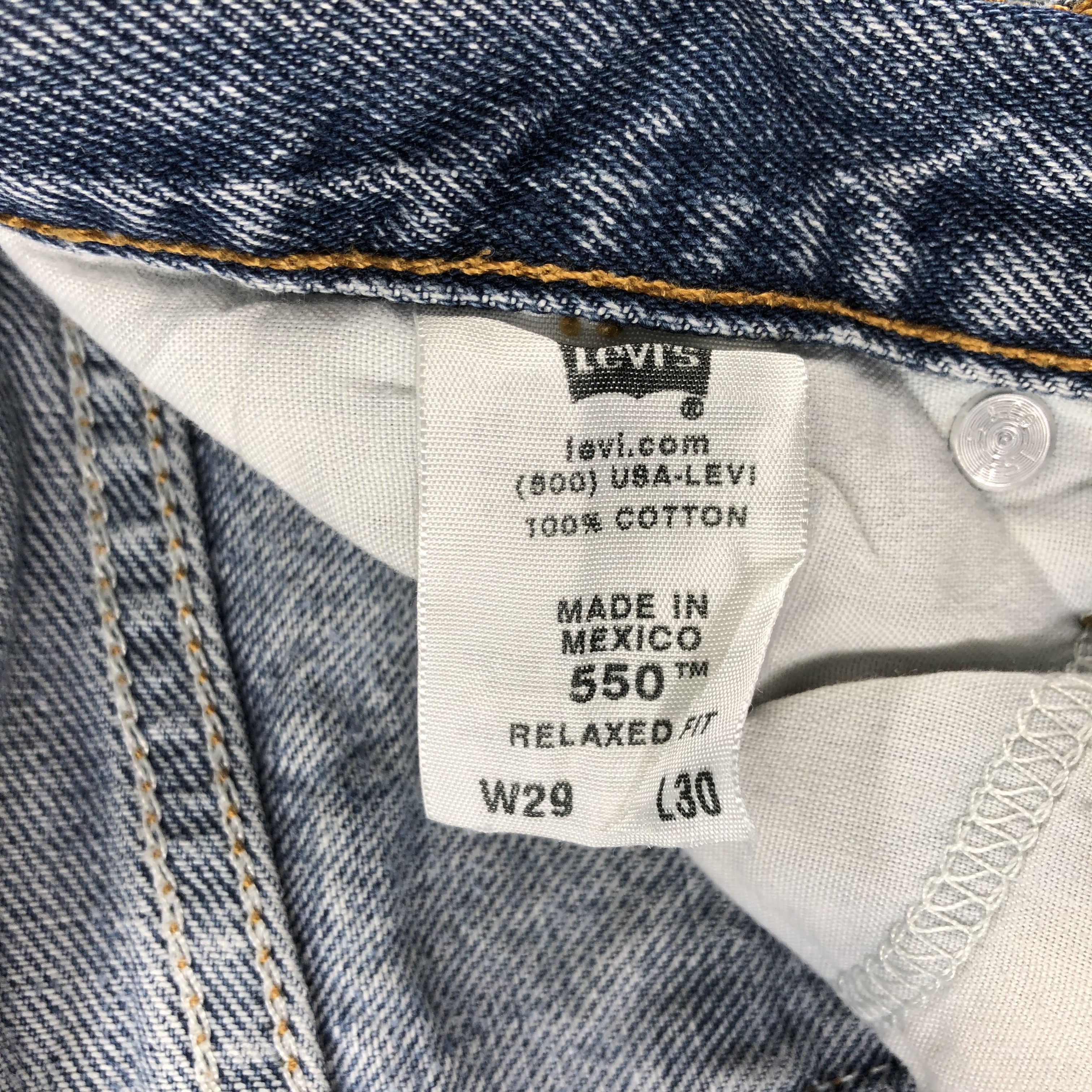 Levi's Vintage Levis 550 Jeans-J2660 Size US 28 / EU 44 - 12 Thumbnail