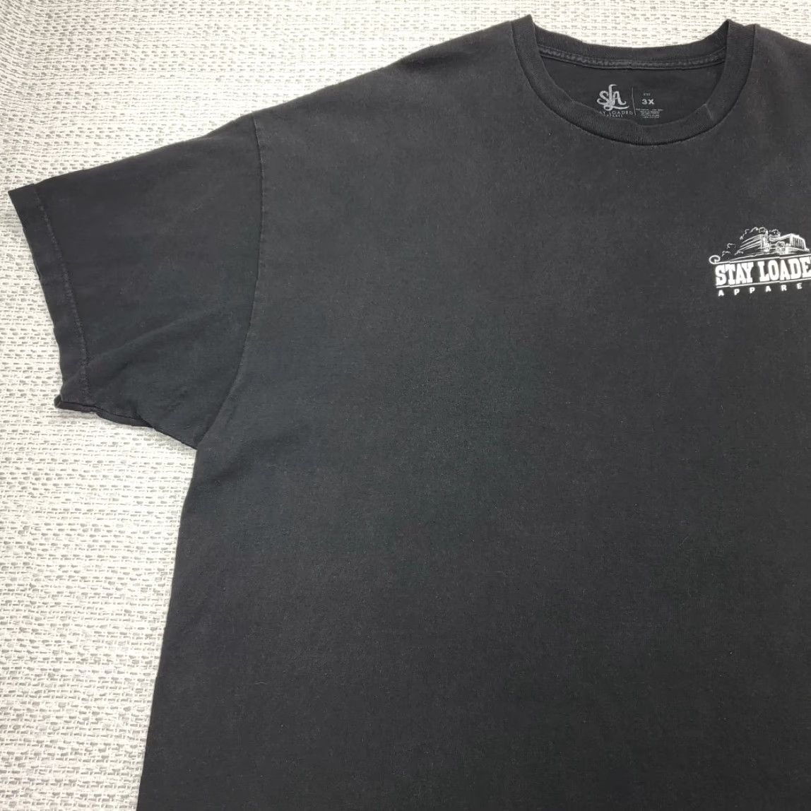 Vintage VINTAGE Stay Loaded Trucker Tee Shirt Mens 3XL Black Its a Trucker Thing 1% Size US XXL / EU 58 / 5 - 5 Thumbnail