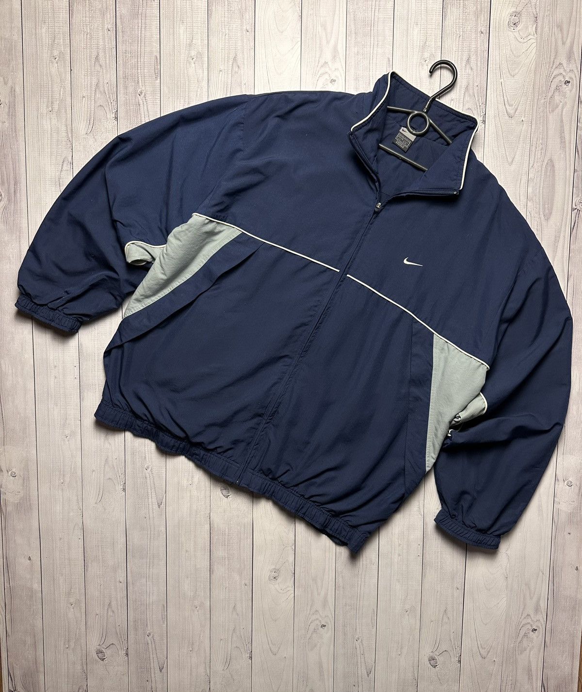 Nike × Vintage Vintage Nike jacket big logo swoosh size XXL Size US XXL / EU 58 / 5 - 1 Thumbnail