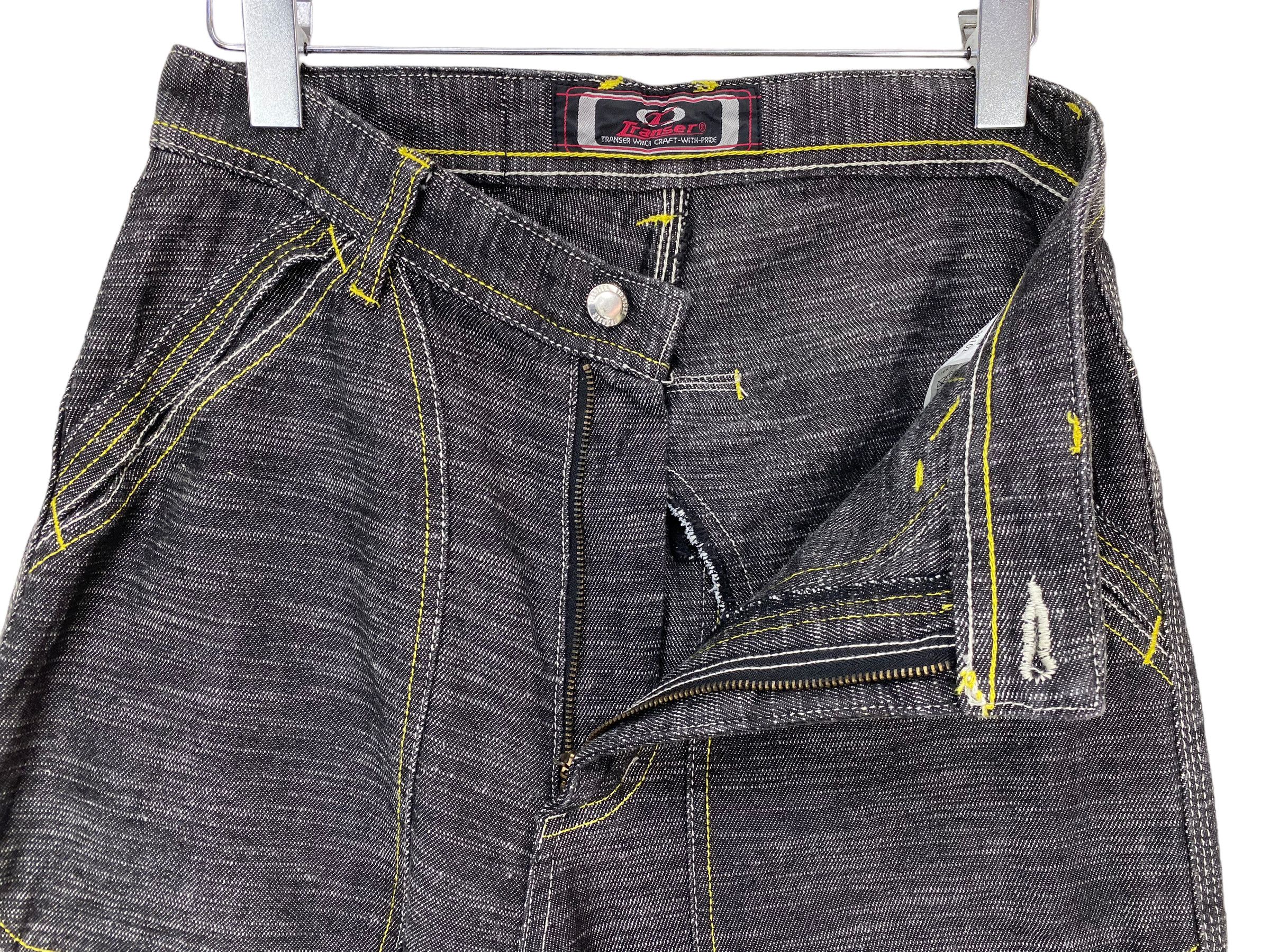 Japanese Brand Transer Carpenter Jeans Transer Hip Hop Skateboards Jeans Size US 29 - 9 Thumbnail
