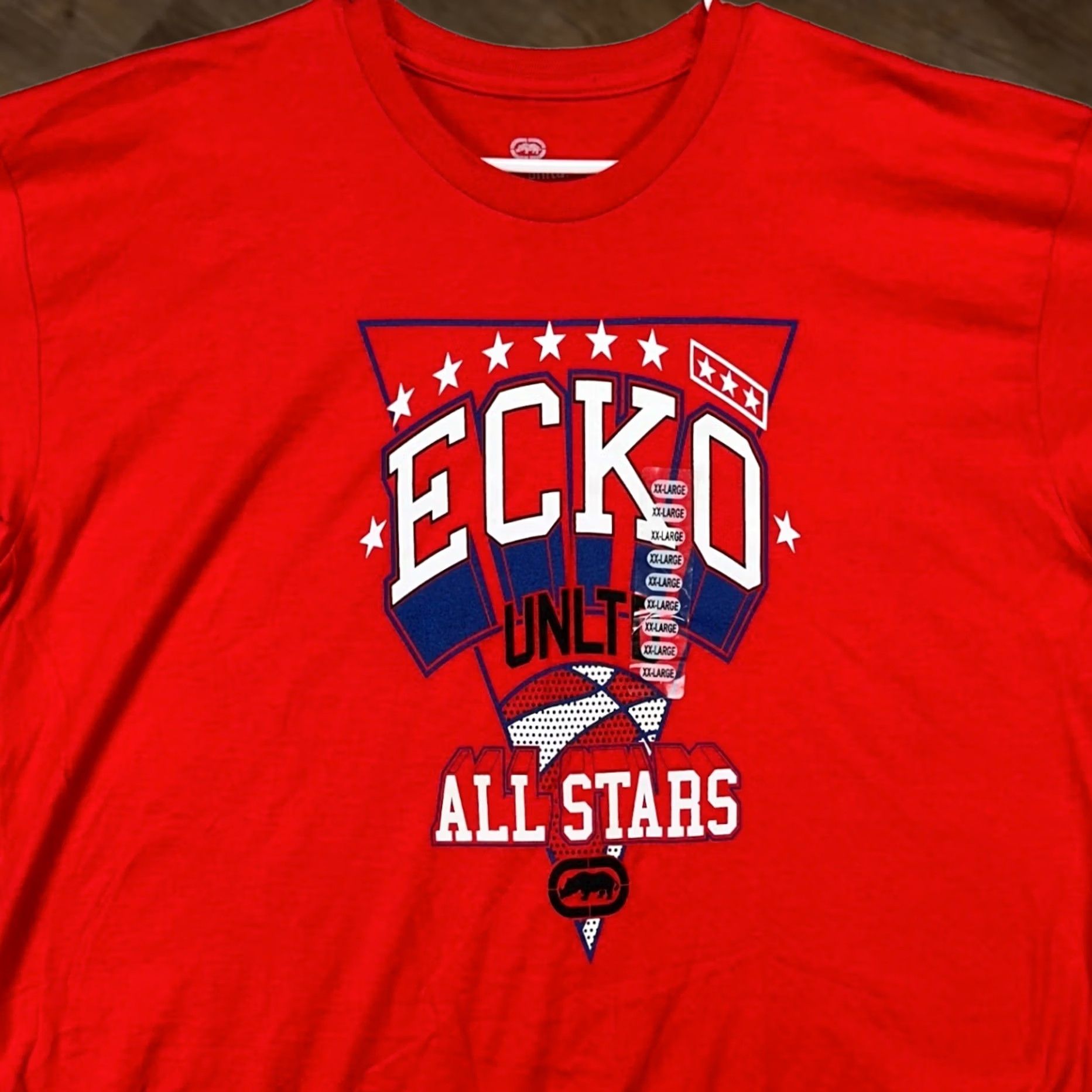 Ecko Unltd. Ecko Unltd. Mens T-Shirt 2XL Red Graphic Print Short Sleeve Tee Cotton NEW Size US XXL / EU 58 / 5 - 1 Thumbnail