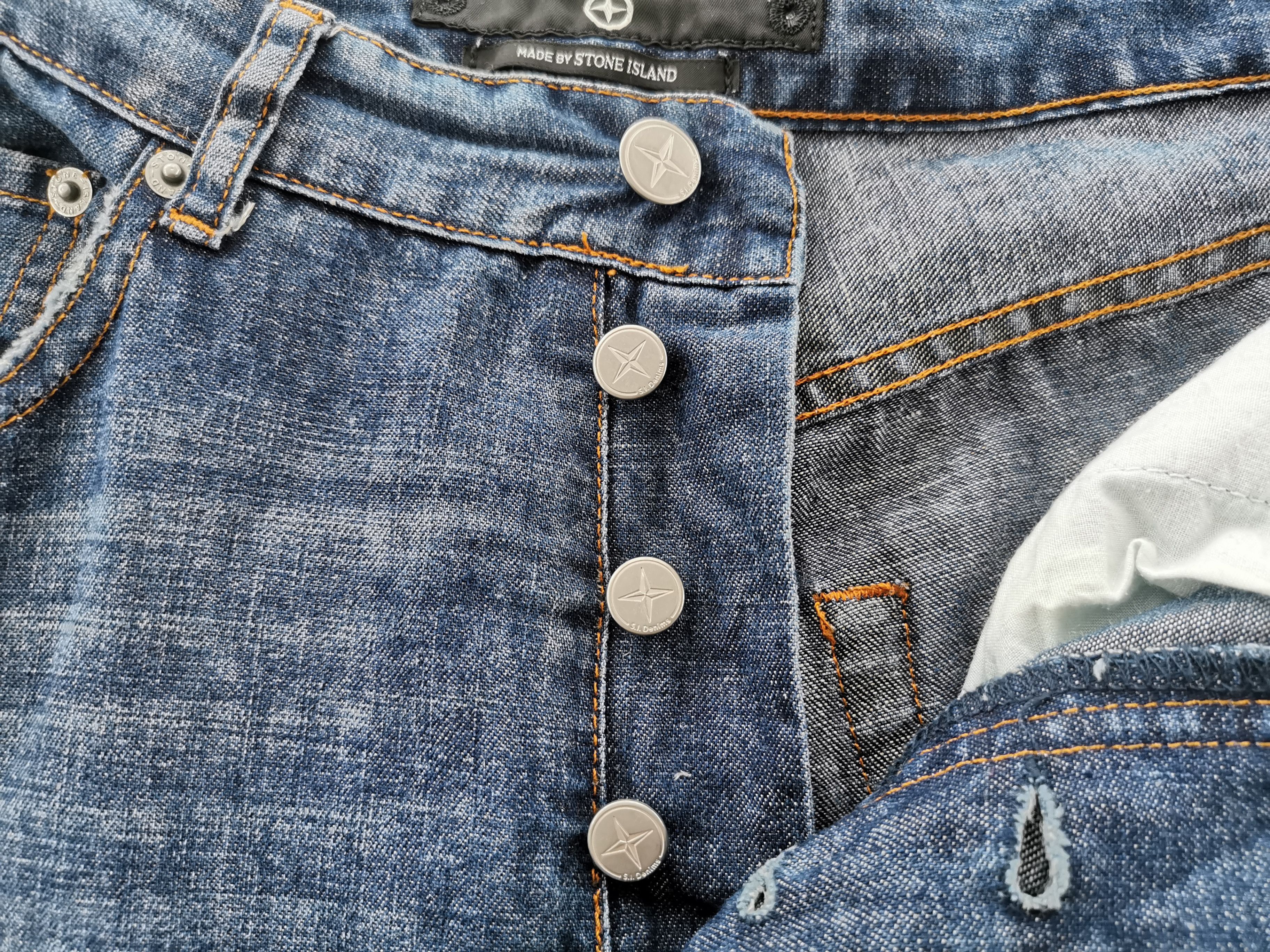 Stone Island Distressed Vintage Stone Island Denim Jeans Size 30 Size US 30 / EU 46 - 10 Thumbnail
