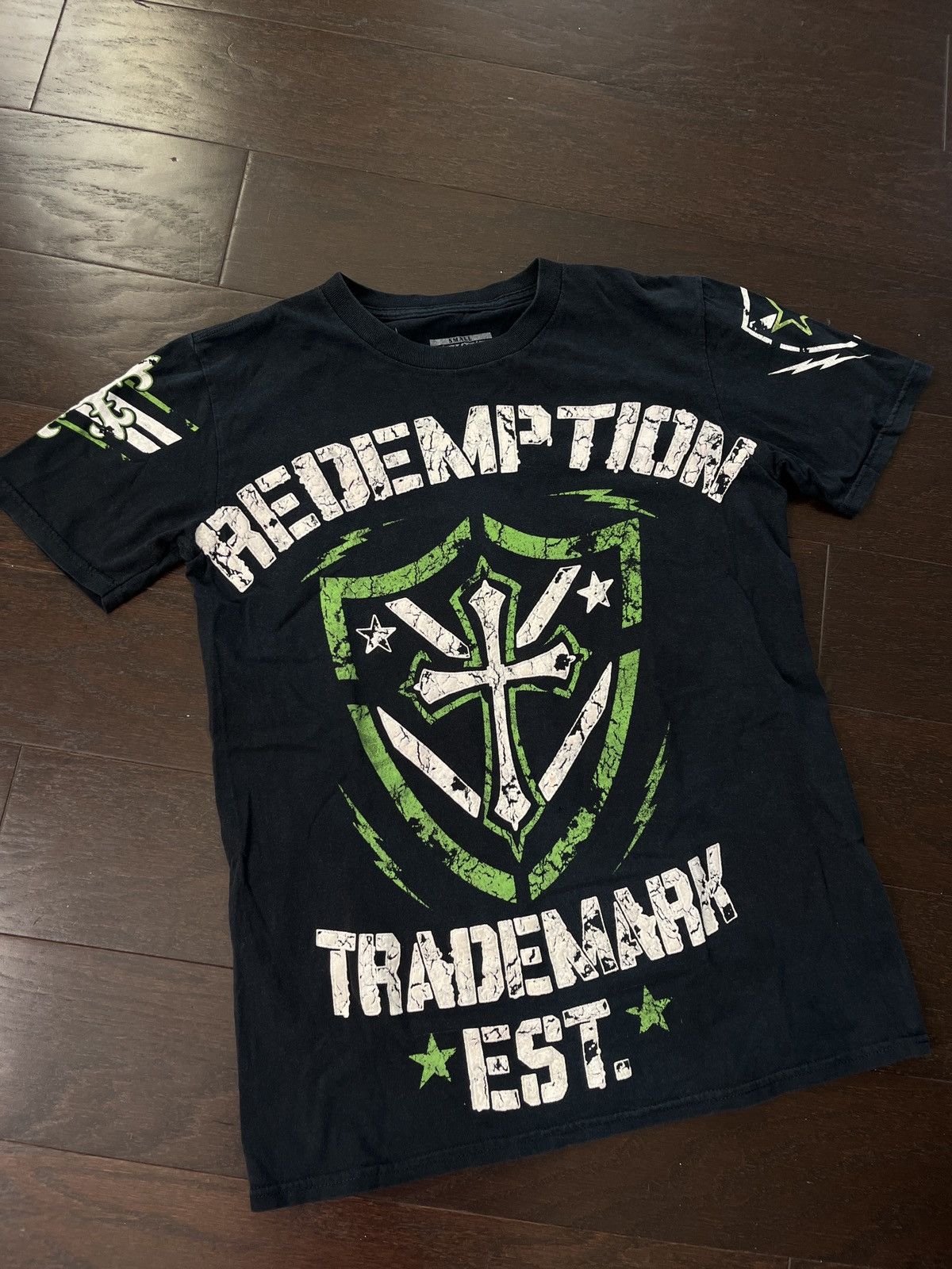 Affliction Y2K Live Free In Salvation Tee Raw State Affliction Size US S / EU 44-46 / 1 - 4 Thumbnail