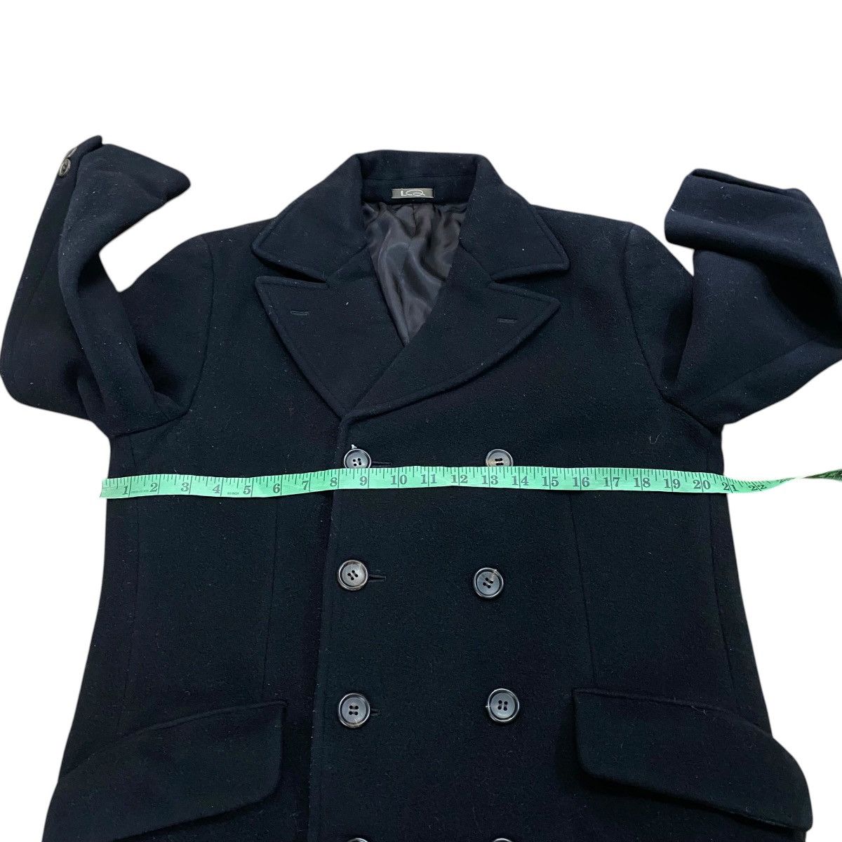 Yohji Yamamoto Vintage Yohji Yamamoto LQ Double Breasted Wool Jacket Size US L / EU 52-54 / 3 - 13 Thumbnail