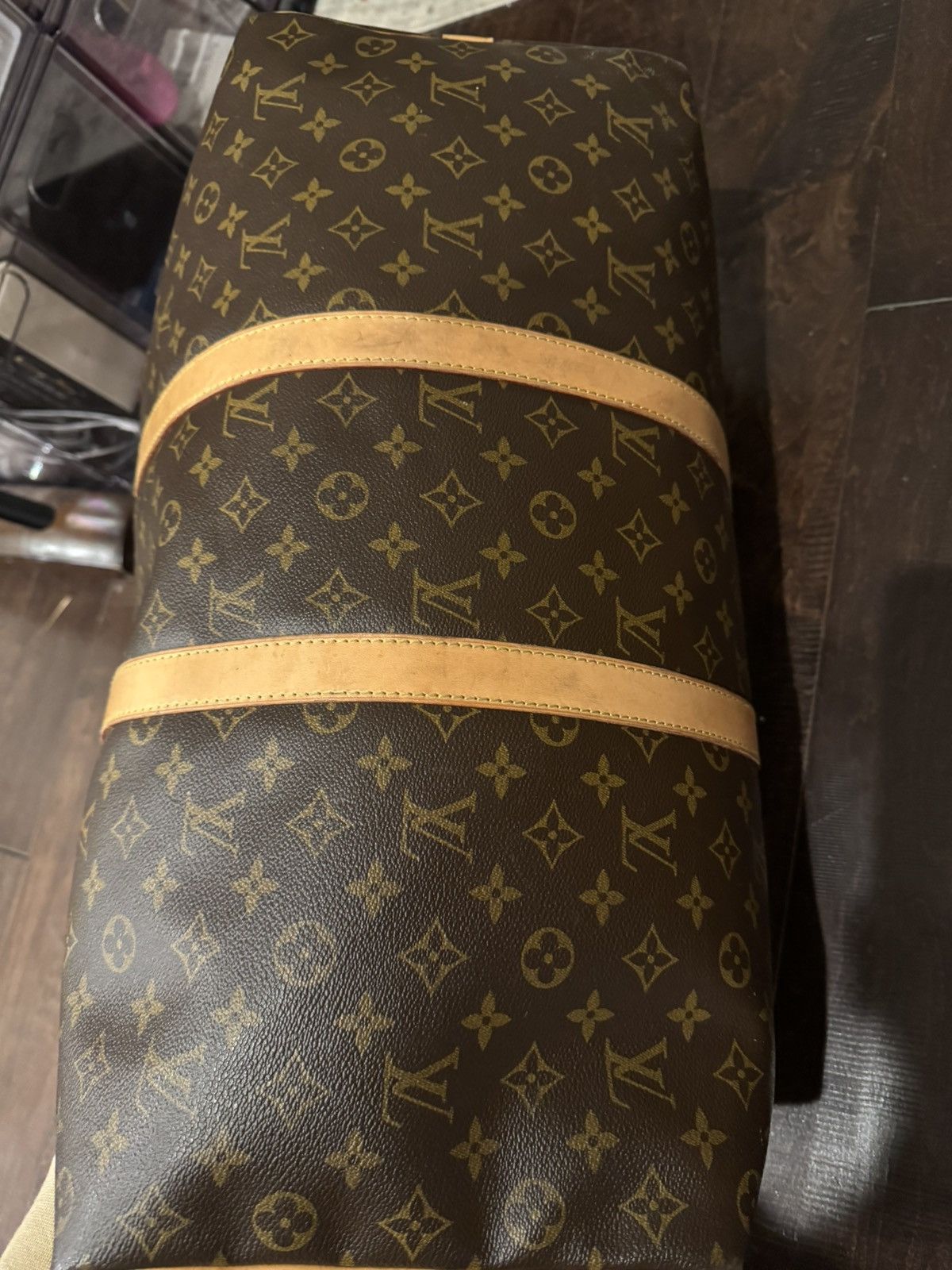 Louis Vuitton Louis Vuitton Keepall 50 Bandouliere Duffle Brown Size ONE SIZE - 7 Thumbnail
