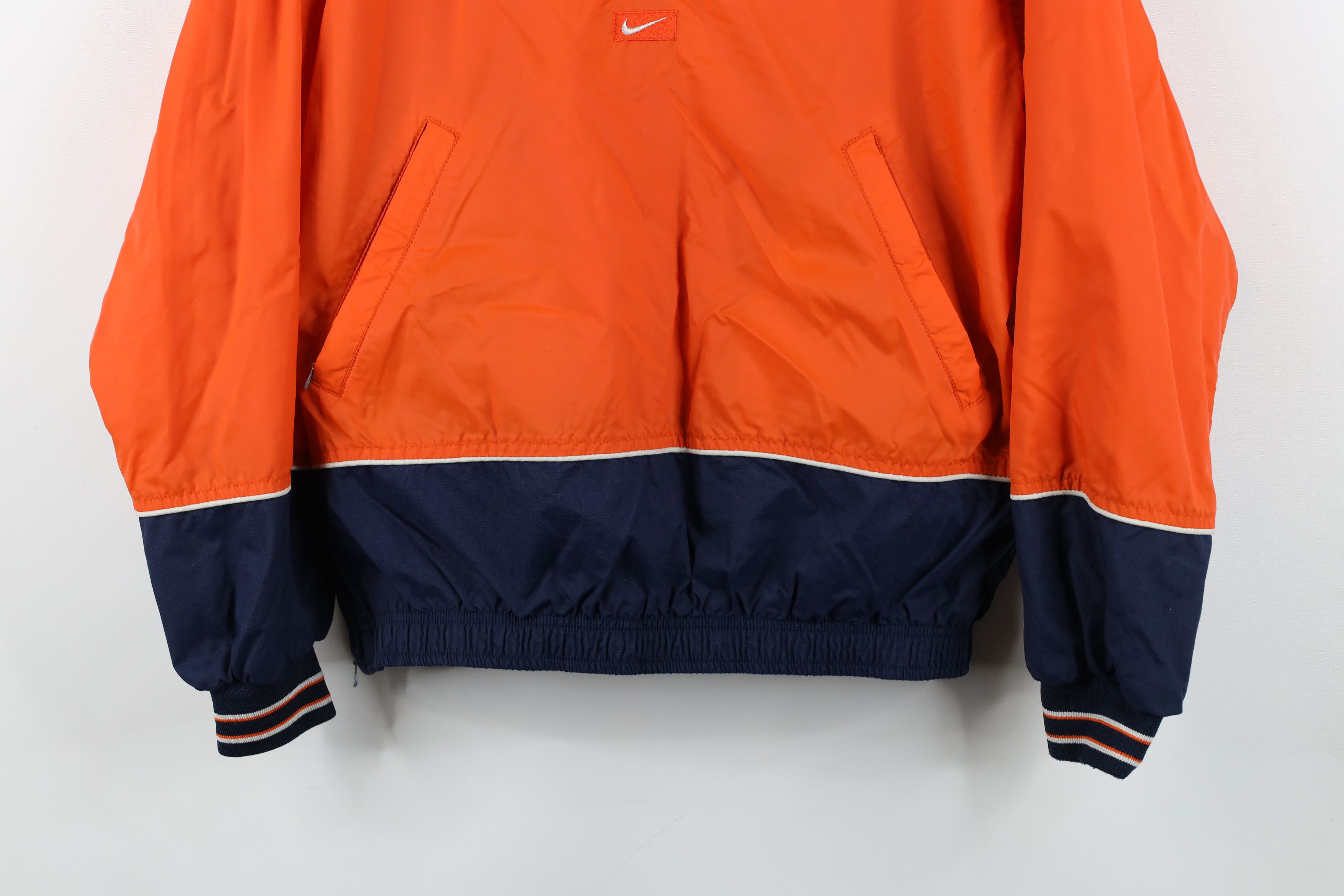 Nike Vintage 90s Nike Center Swoosh Lined Windbreaker Jacket Size S / US 4 / IT 40 - 3 Thumbnail