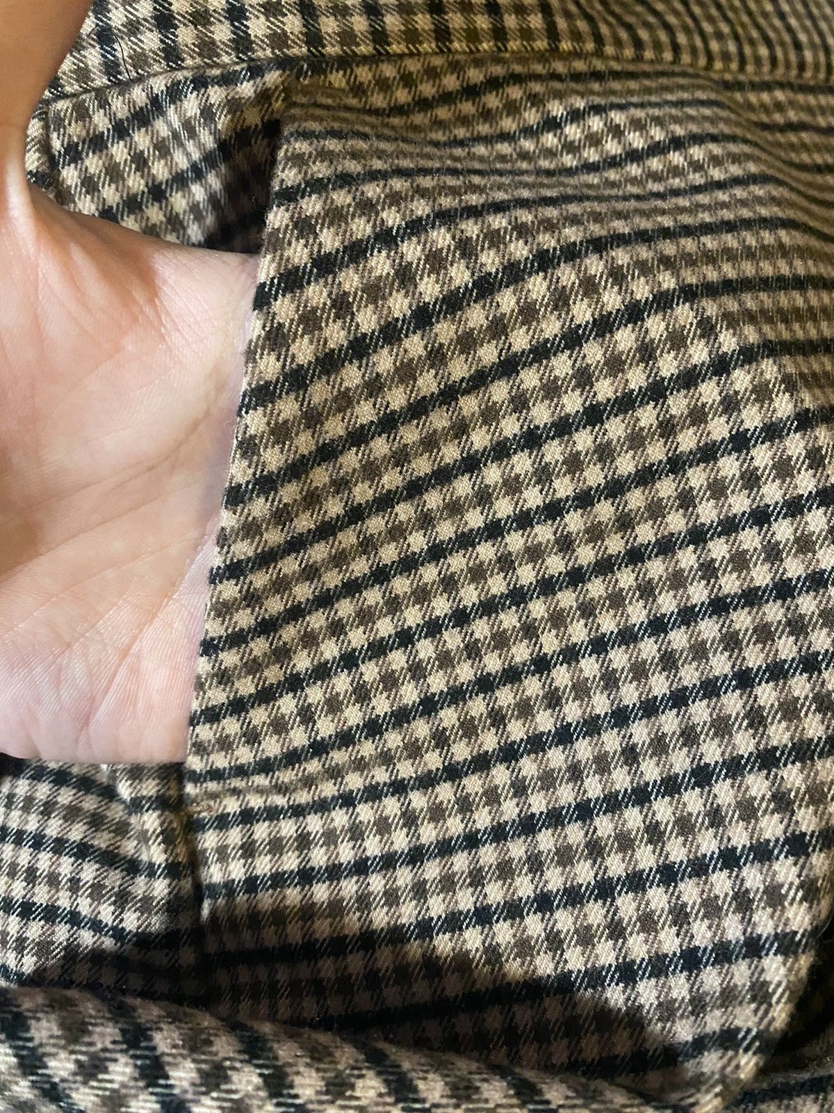 Banana Republic Plaid Mini Skirt WITH POCKETS Size 14 Size 36" / US 14 / IT 50 - 8 Thumbnail
