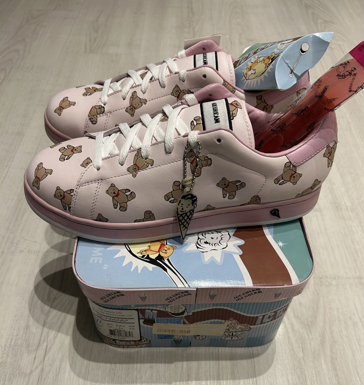 Billionaire Boys Club × Icecream × Reebok RARE OG REEBOK X BBC/ICE CREAM BOUTIQUE SNEAKER Size US 9.5 / EU 42-43 - 4 Thumbnail