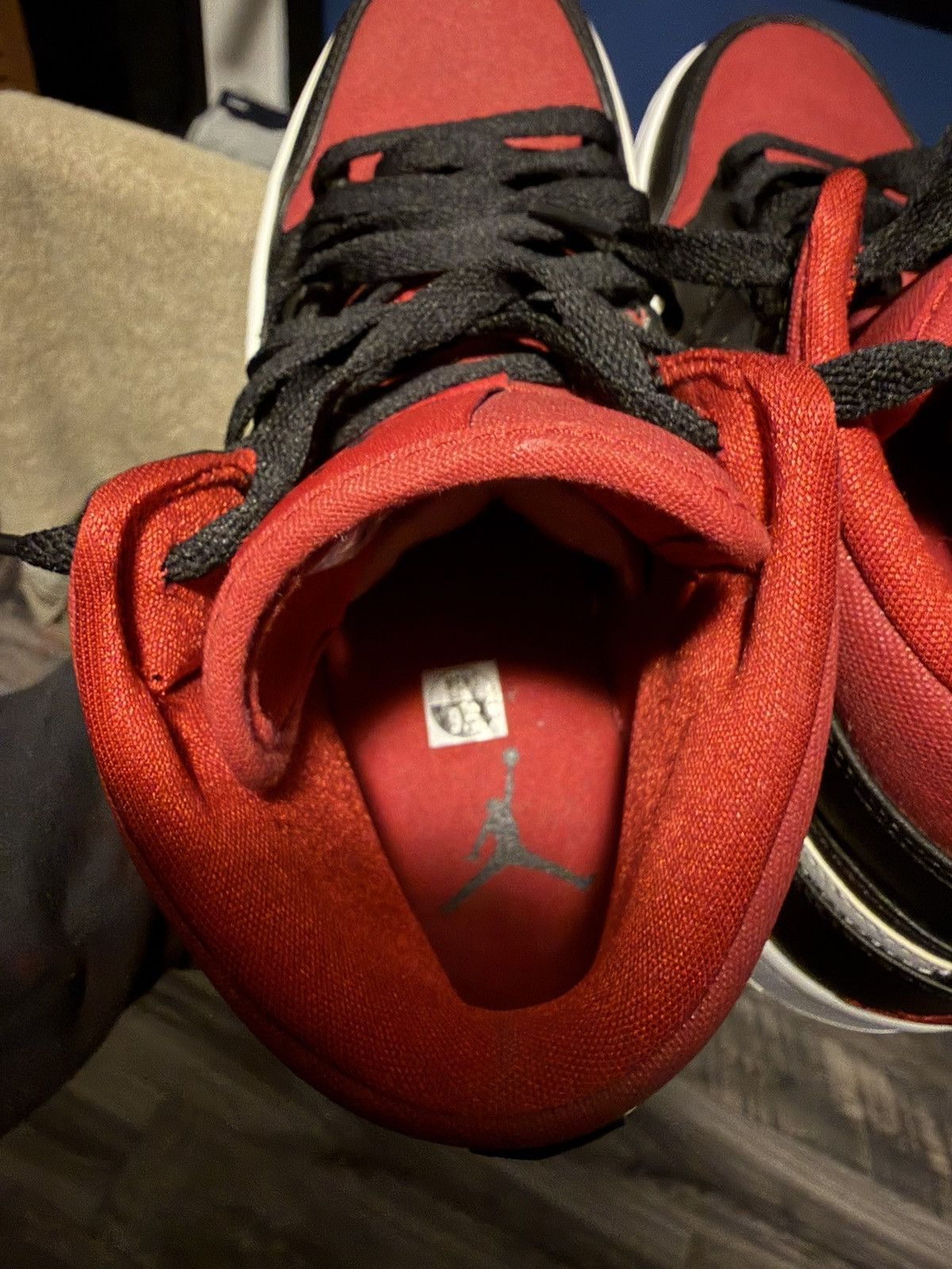 Jordan Brand Air Jordan 1 Mid 'Black Gym Red' Size US 9.5 / EU 42-43 - 10 Thumbnail