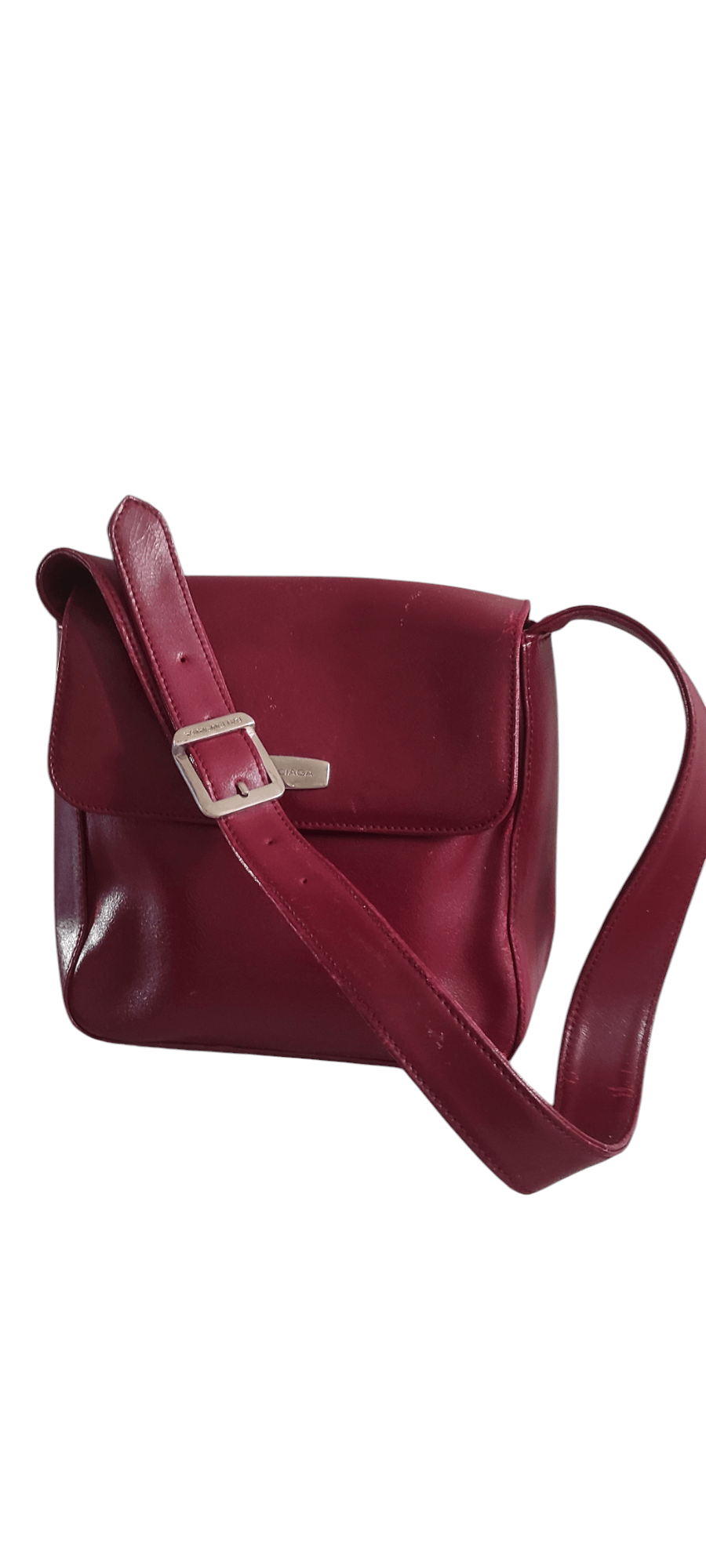 Balenciaga × Genuine Leather × Vintage Vintage Balenciaga Burgundy Monogram Shoulder Bag. Size ONE SIZE - 2 Thumbnail