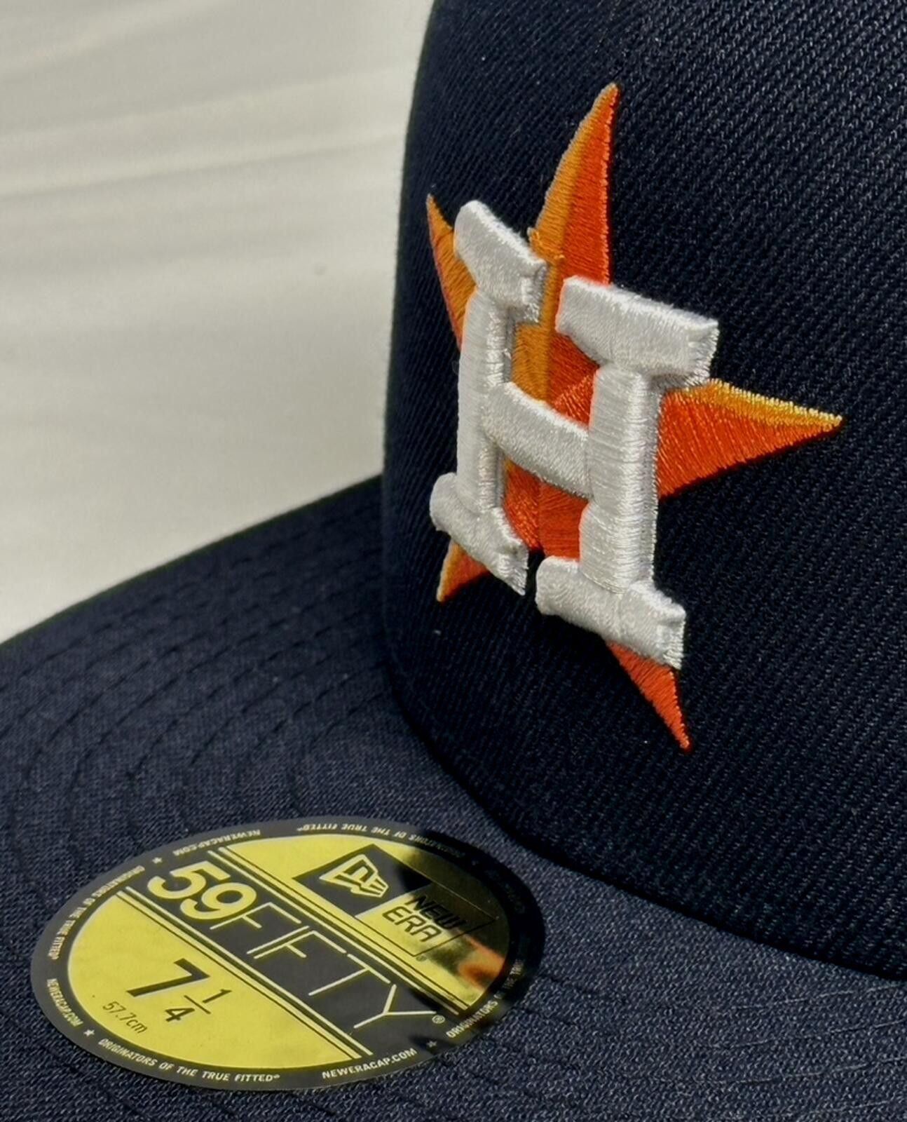 New Era New Era Houston Astros Navy Blue 59FIFTY 7 1/4 Size ONE SIZE - 5 Thumbnail
