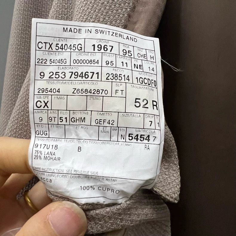 Gucci Gucci Khaki suit 2502-Nextarrow Size 52R - 5 Thumbnail