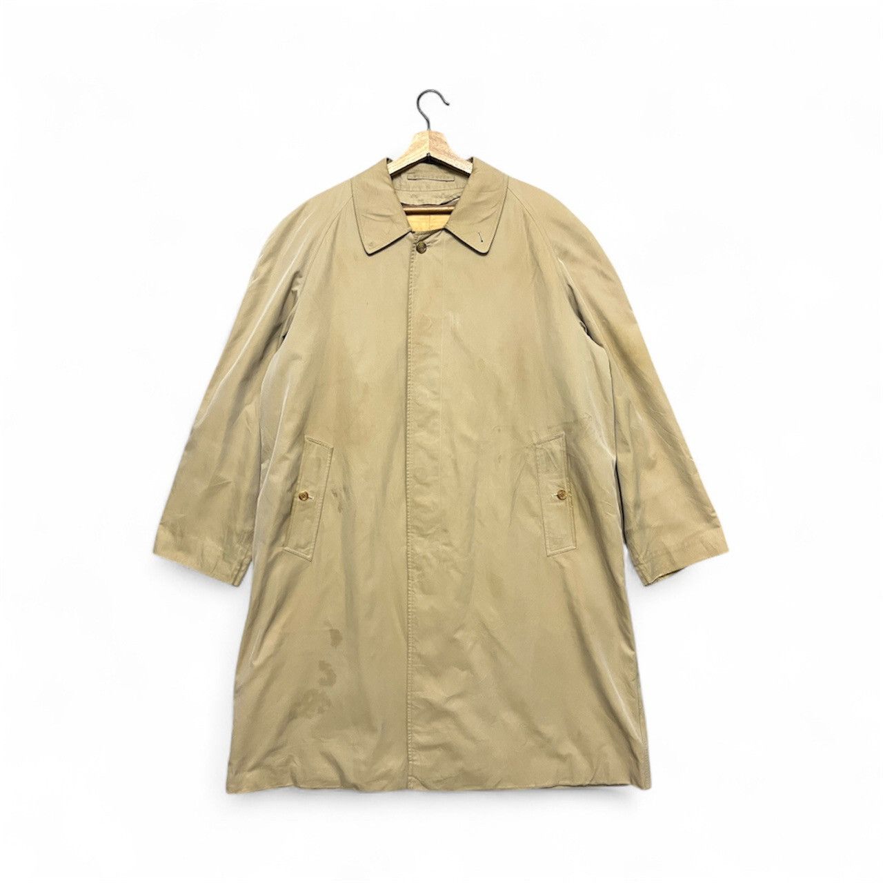 Burberry 345. 90’s Vintage burberrys trench coat Size US L / EU 52-54 / 3 - 1 Thumbnail