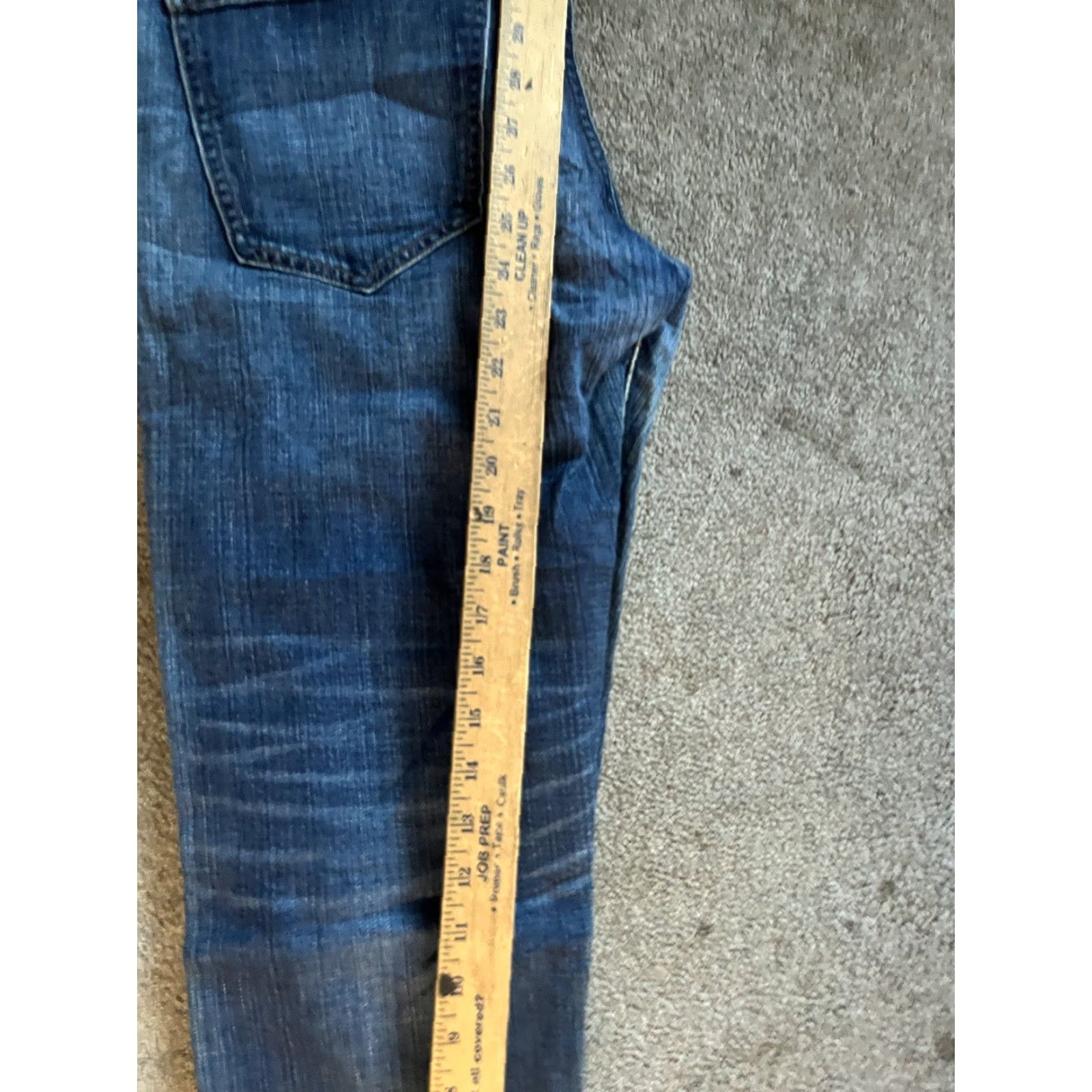 Banana Republic Banana Republic Women Boyfriend Distressed Low Rise Jeans 28 Jeans City Modern City Distressed 27 in 28 Regular Womens Size 28" / US 6 / IT 42 - 7 Thumbnail