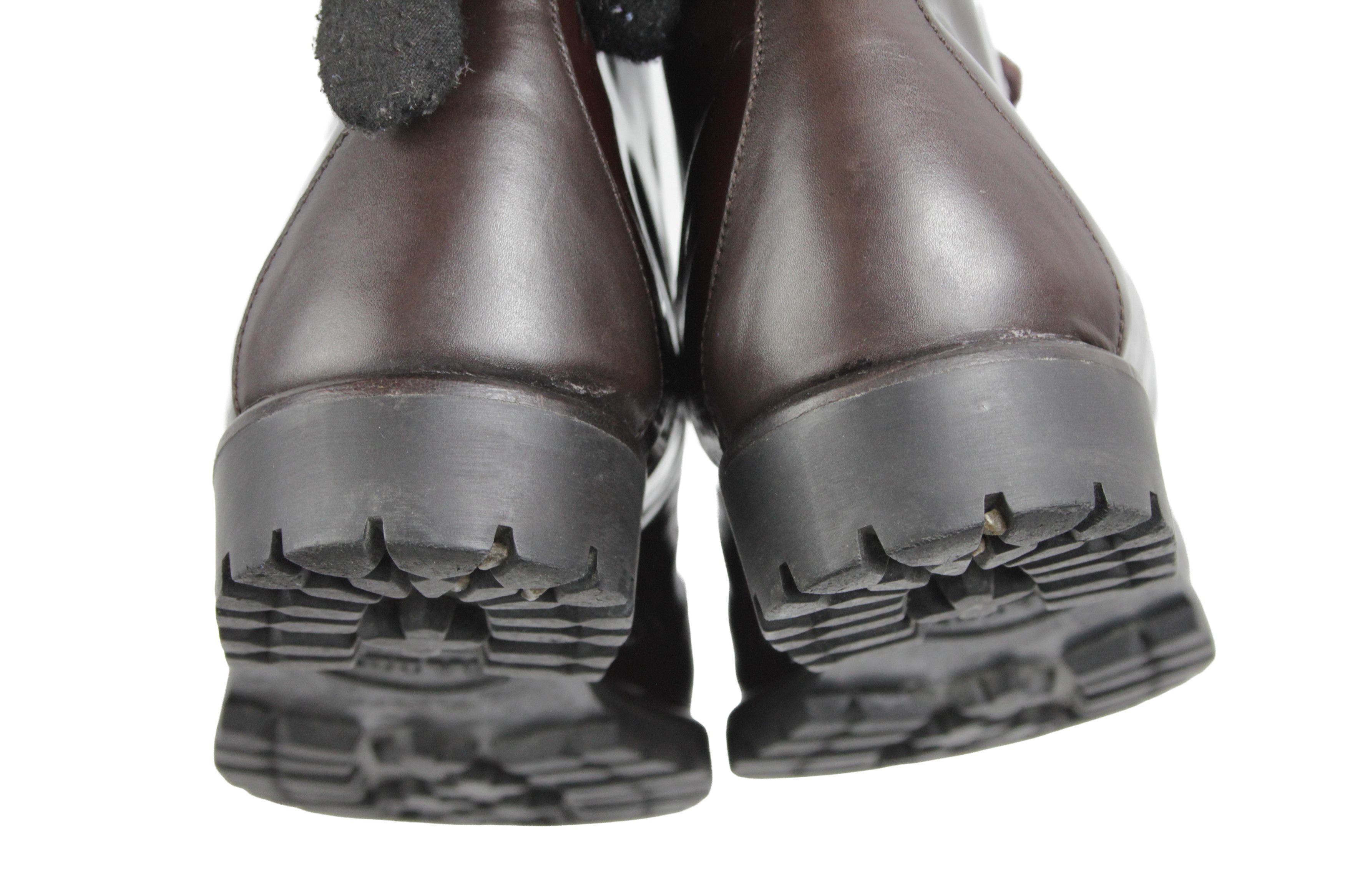 Bally Malwa Patent Leather Boots Size US 9 / IT 39 - 12 Thumbnail