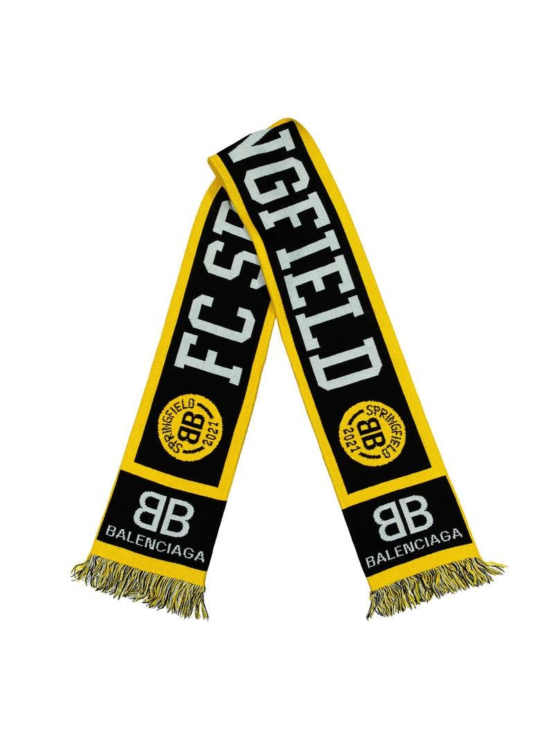 Balenciaga o1in1g0124 The Simpsons TM & 20th Television Scarf in Yellow Size ONE SIZE - 2 Thumbnail
