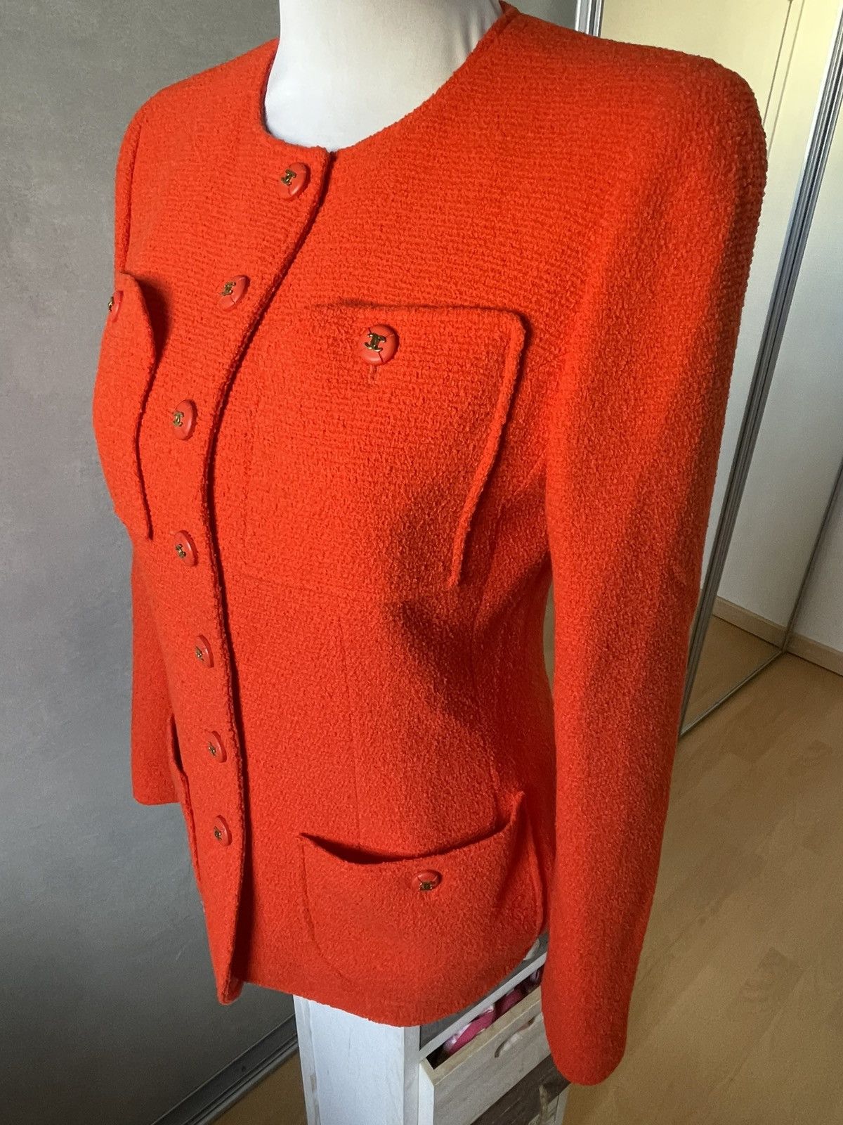 Chanel CHANEL. Tweed jacket. Spring 1995 vintage Size M / US 6-8 / IT 42-44 - 8 Thumbnail