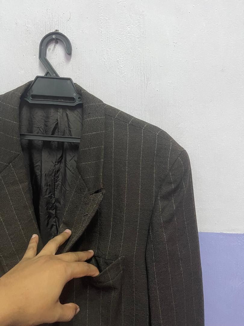 Issey Miyake Issey Miyake Double Breast Wool Jacket Size US M / EU 48-50 / 2 - 7 Thumbnail