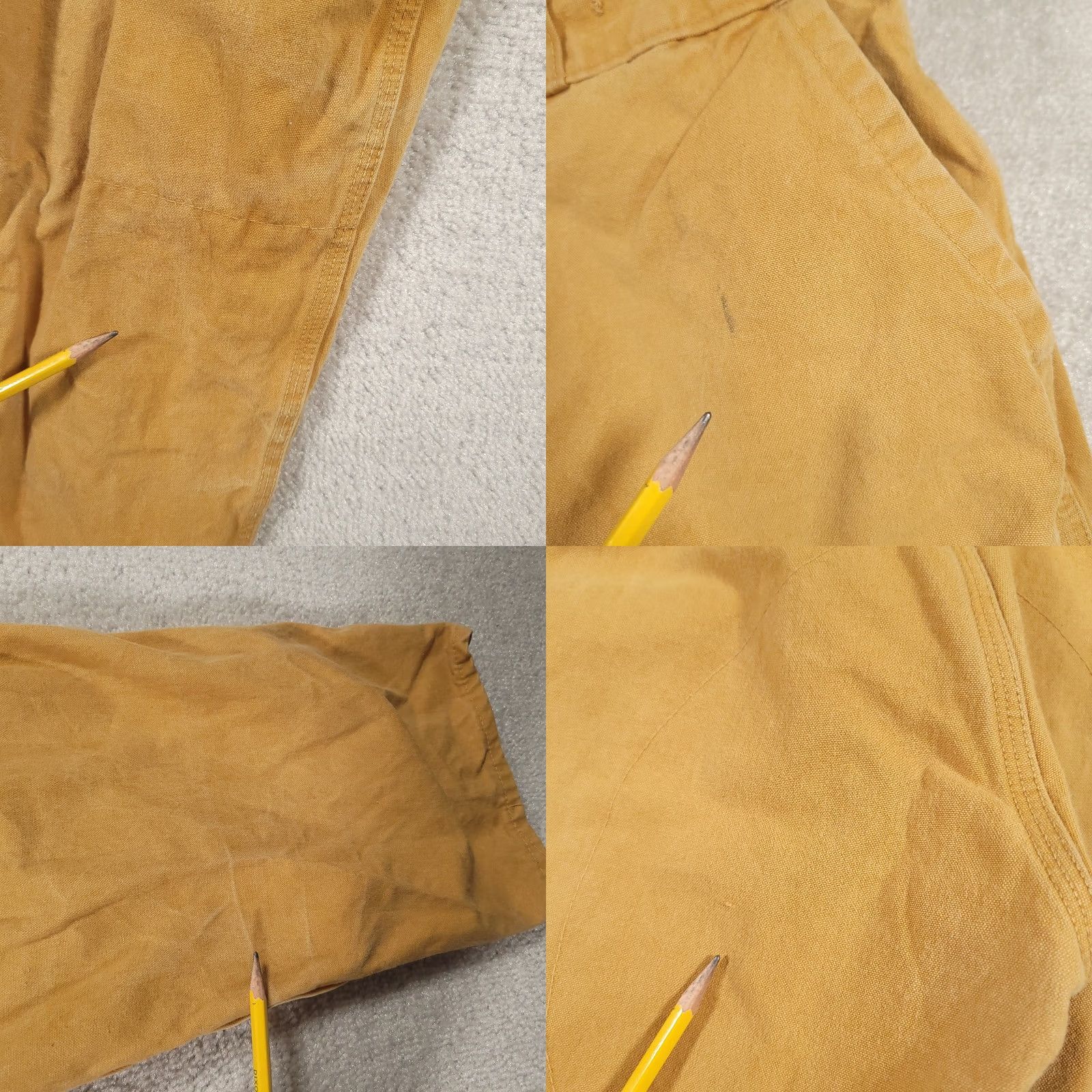 Vintage VINTAGE Black Sheep Brush Field Pants Mens 35X29 Brown Canvas Hunting Distressed Size US 35 - 8 Thumbnail