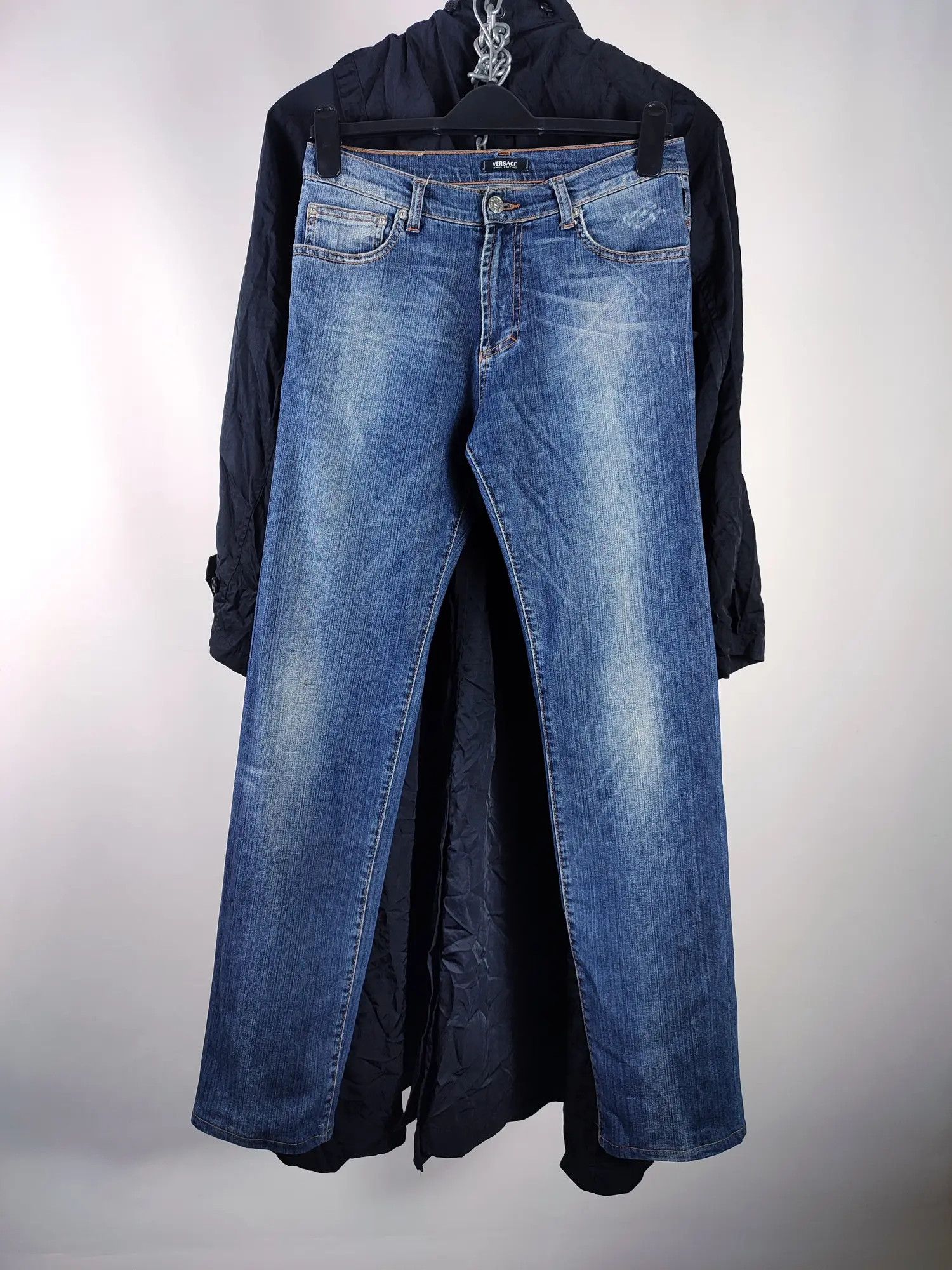 Versace Versace Jeans Couture Slim Stretchy Denim Size US 30 / EU 46 - 2 Thumbnail