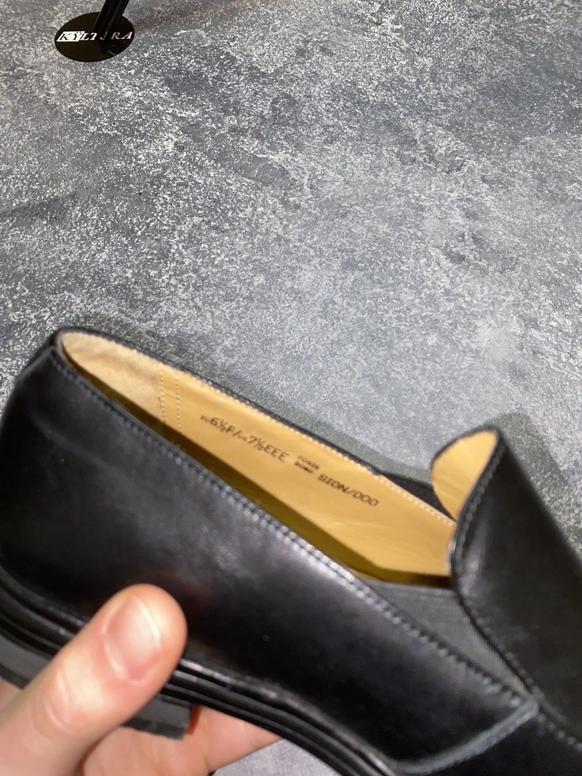 Bally Leather Slip On Loafers