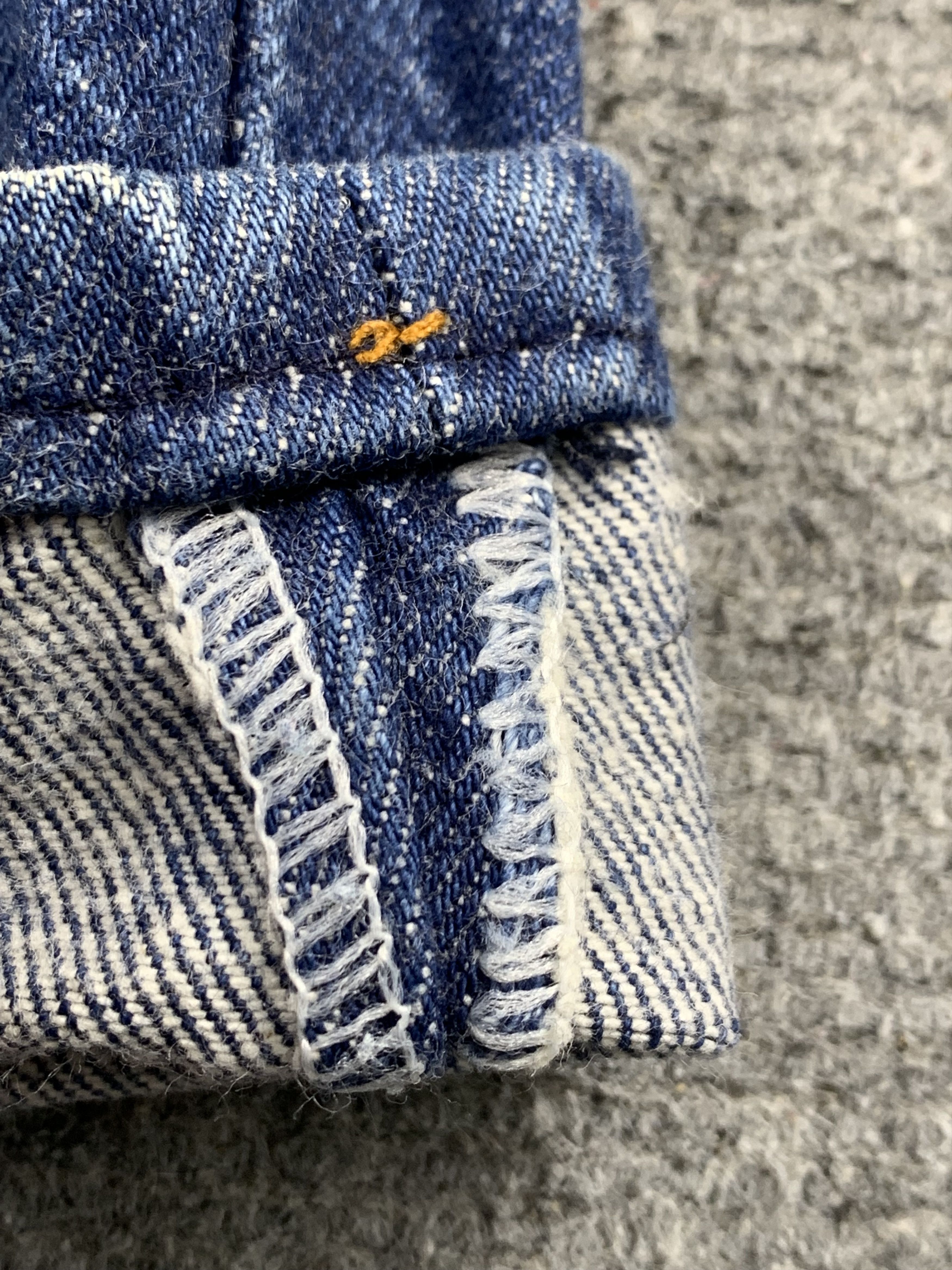 Levi's Vintage 90s Levis 501 Faded Blue Jeans DP1982 Size US 30 / EU 46 - 10 Thumbnail
