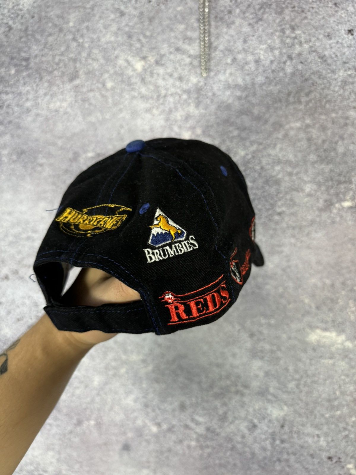 Vintage Vidacon South Africa Rugby Rare Super 12 Teams Logo Hats Size ONE SIZE - 9 Thumbnail