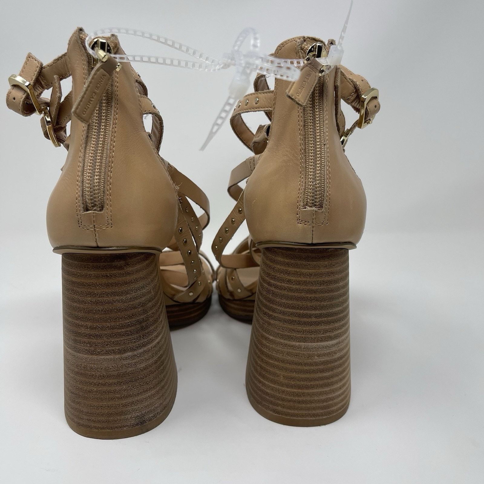 Vince Camuto Vince Camuto Nanthie Sandals Womens Size 10 Tan Heeled Shoes Size US 10 / IT 40 - 6 Thumbnail