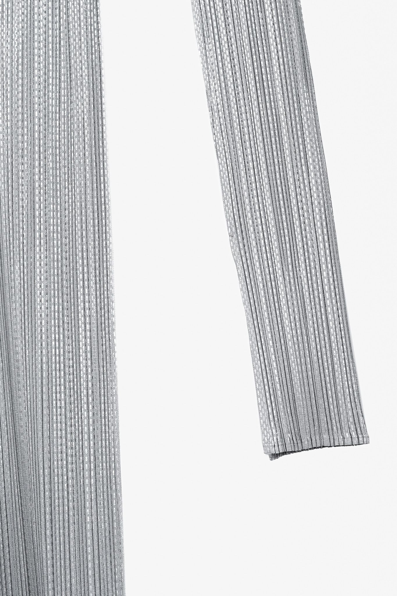 Issey Miyake × Pleats Please Issey Miyake Issey Miyake Pleats Please Rare Archival Metallic Maxi Dress Size M / US 6-8 / IT 42-44 - 5 Thumbnail