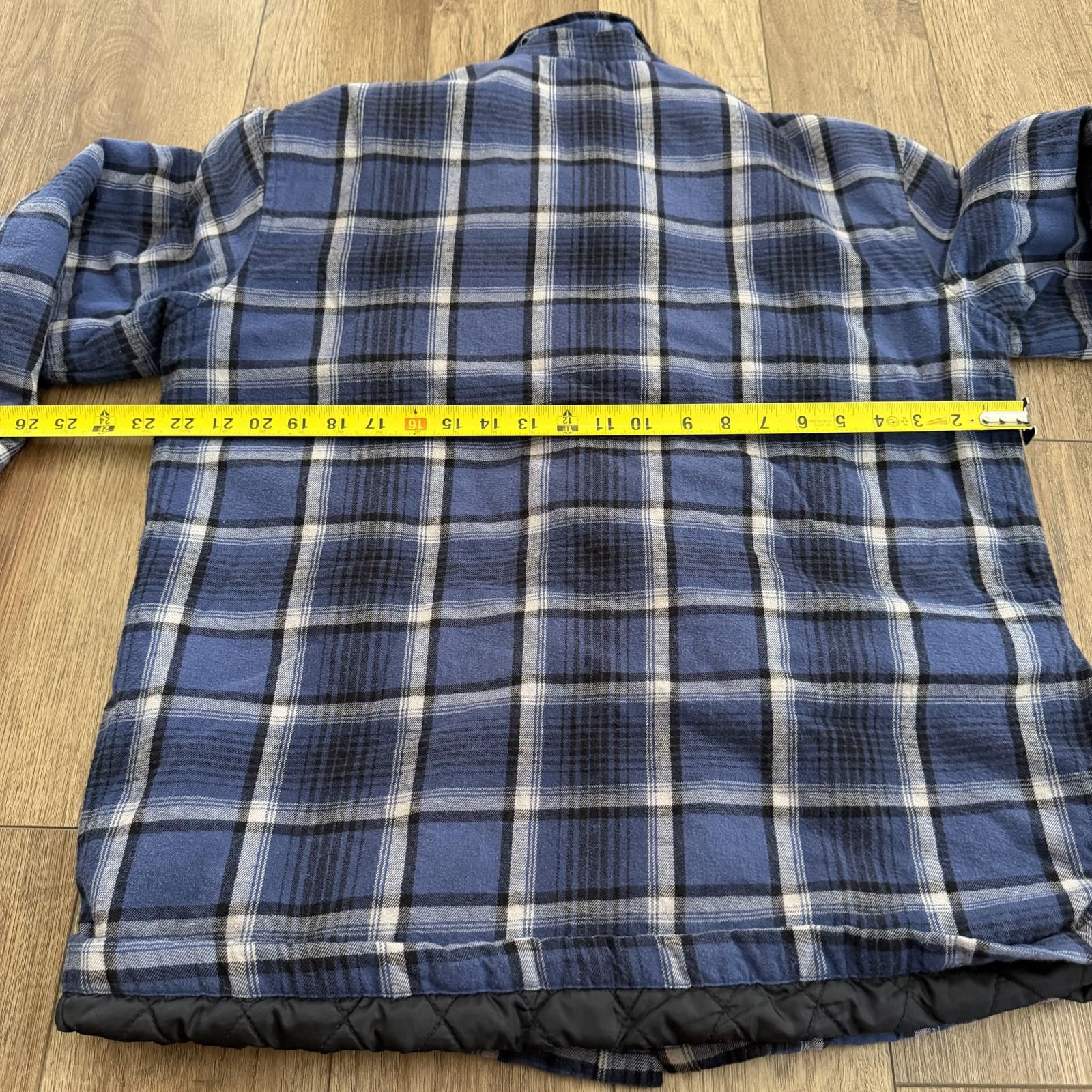 St. Johns Bay Vintage St. John’s Bay Flannel Shirt Jacket Quilted Plaid Size US M / EU 48-50 / 2 - 6 Thumbnail