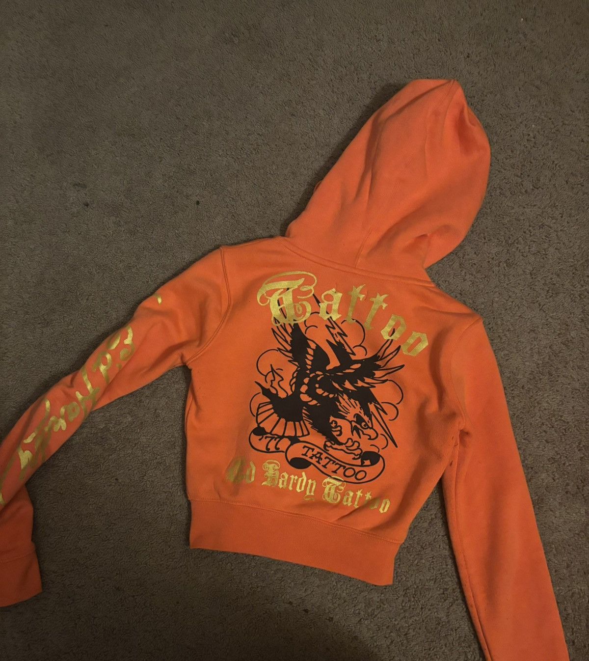 Ed Hardy Cropped ed hardy hoodie Size S / US 4 / IT 40 - 3 Thumbnail