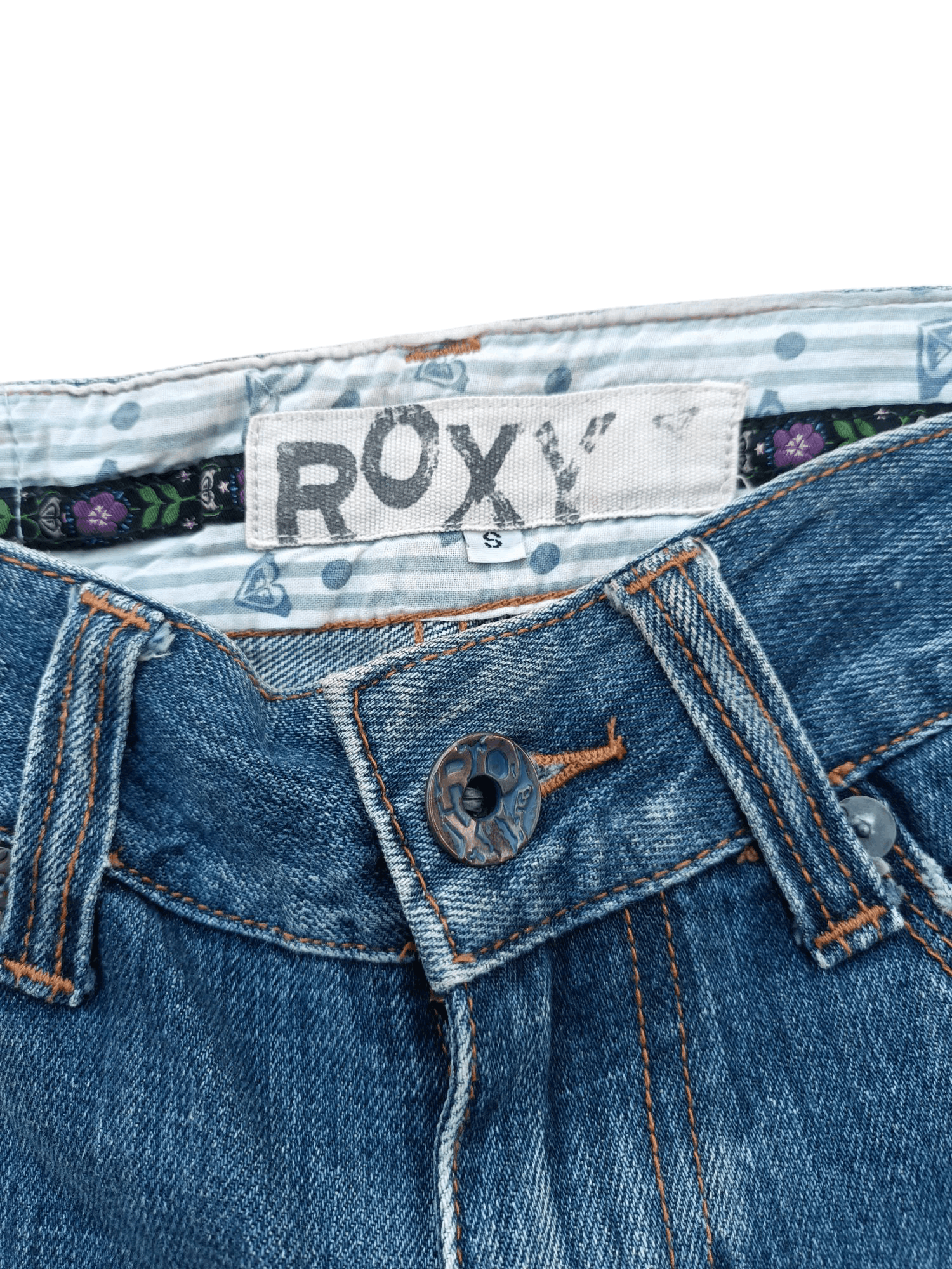 Quiksilver × Vintage FYE 90’s🔥ROXY Ultra Wide Leg Flare Vintage Distressed Denim Size 30" / US 8 / IT 44 - 13 Thumbnail