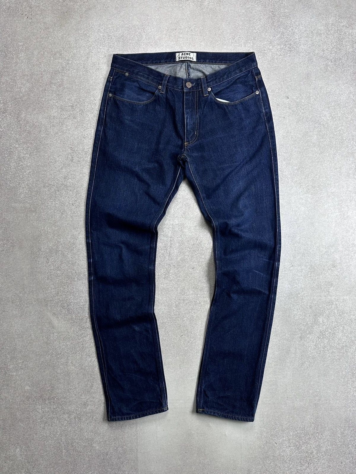 Acne Studios Acne Studios Max Raw Baggy Jeans 34 Size US 34 / EU 50 - 1 Thumbnail