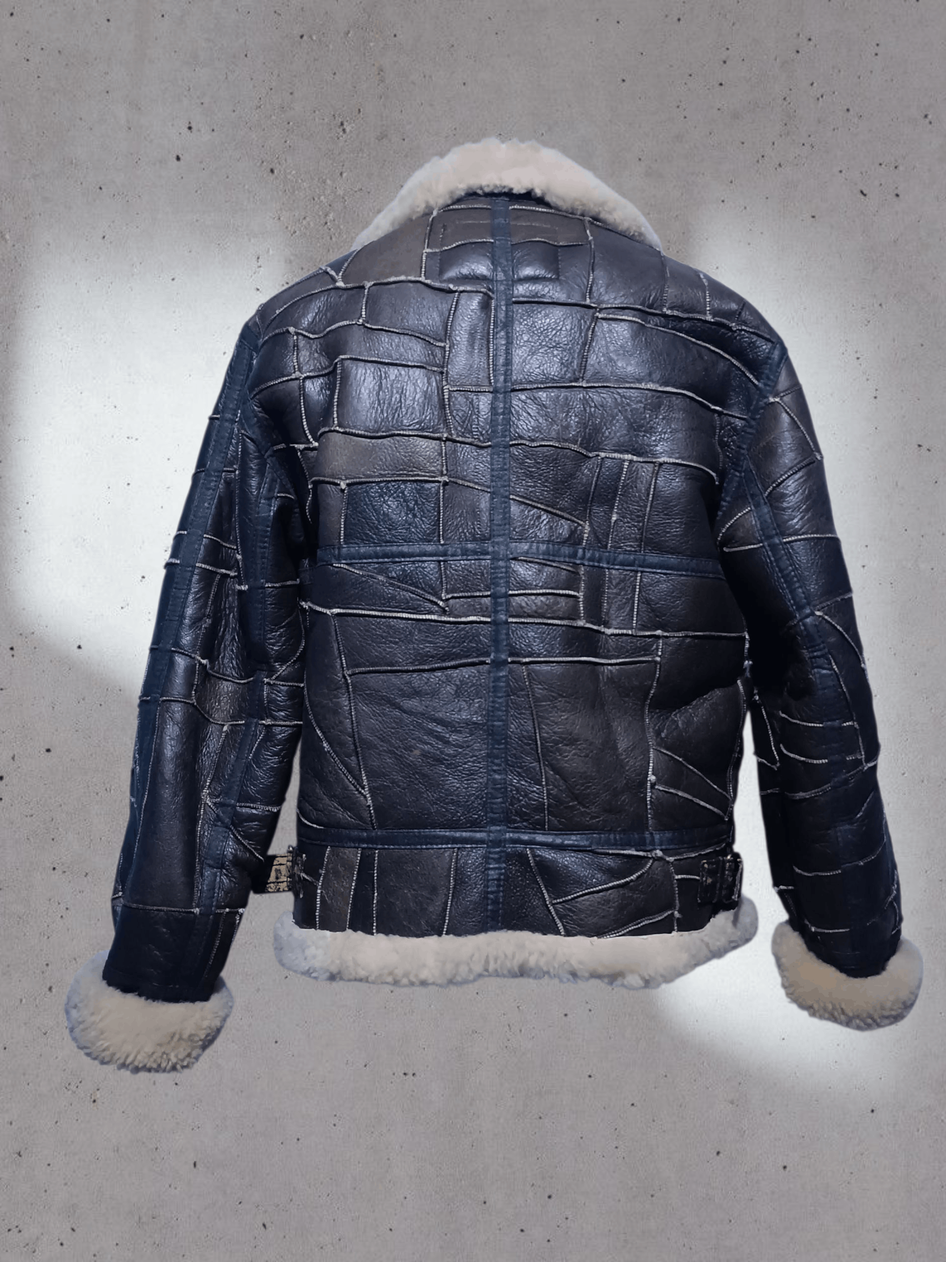 Vintage 💥Rare💥 Vintage B 3 Flight Jacket Patchwork Leather Size US M / EU 48-50 / 2 - 6 Thumbnail