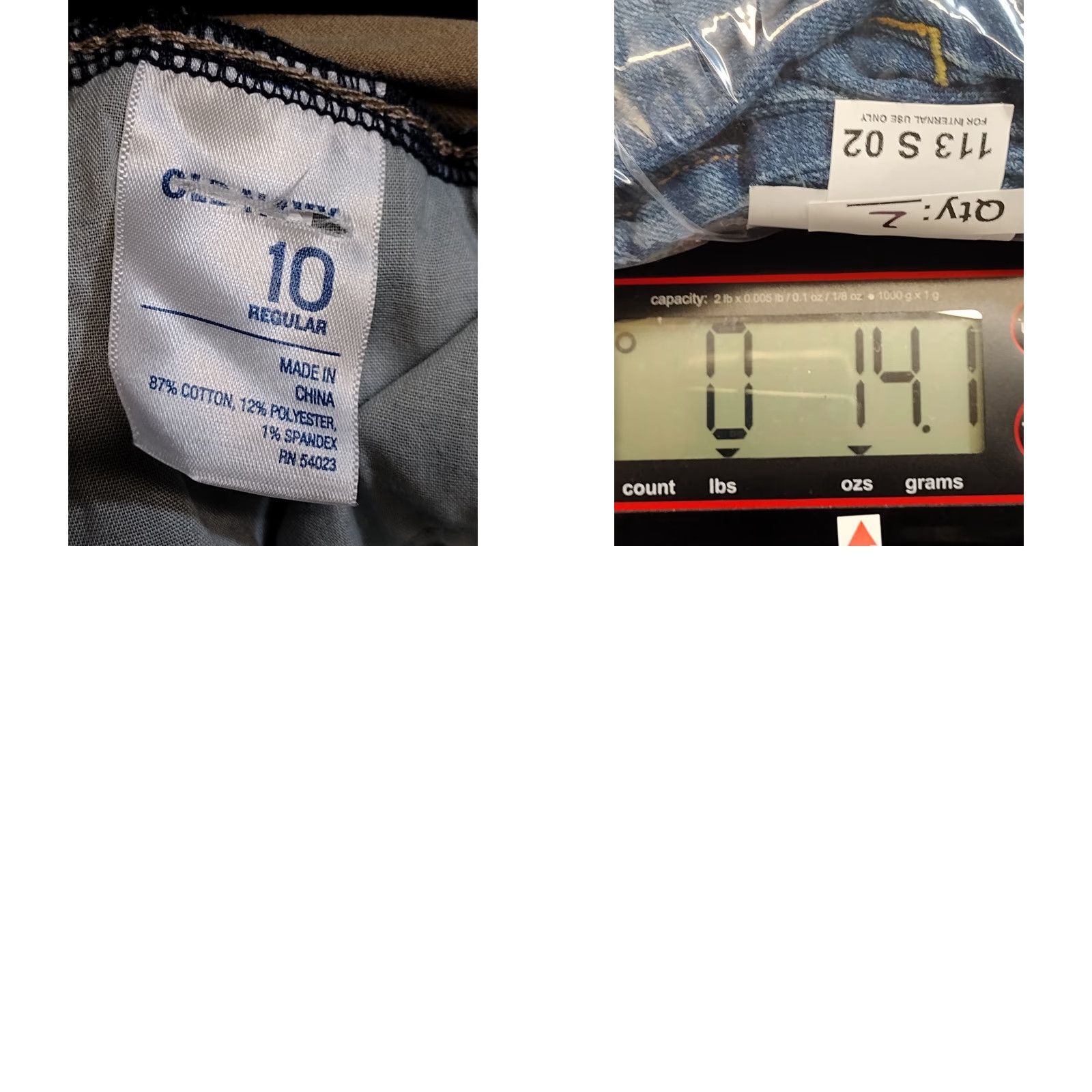 Old Navy VINTAGE Old Navy Distressed Cuffed Blue Denim Maternity Jeans Size 10 Size 32" / US 10 / IT 46 - 8 Thumbnail