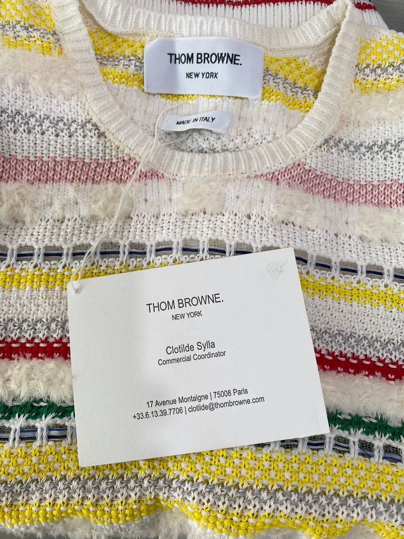 Thom Browne Thom Browne T-shirt, short sleeve shirt Size S / US 4 / IT 40 - 4 Thumbnail