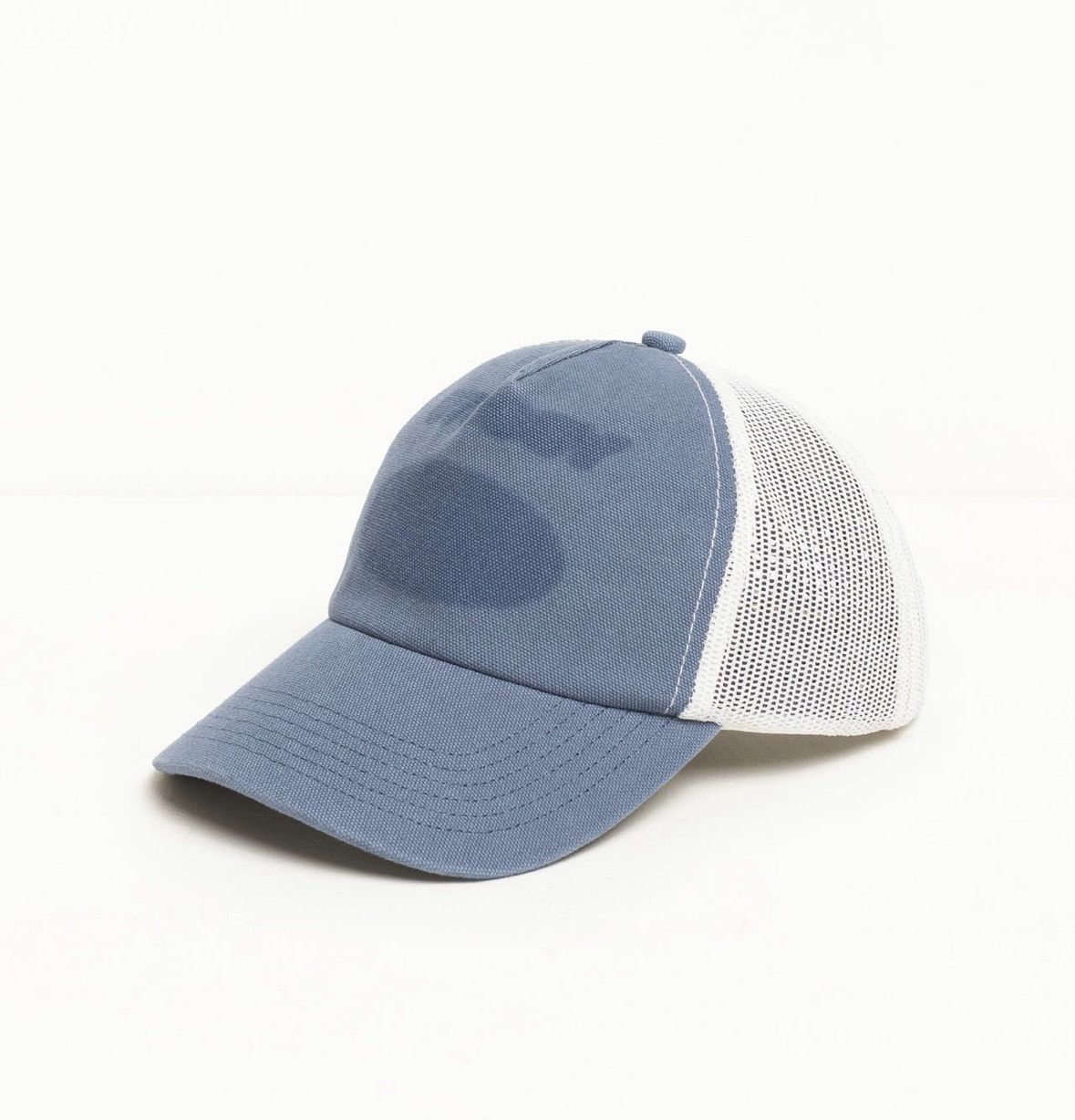 Stussy Stussy Ghost Logo Trucker SnapBack SS26 Blue Size ONE SIZE - 6 Thumbnail